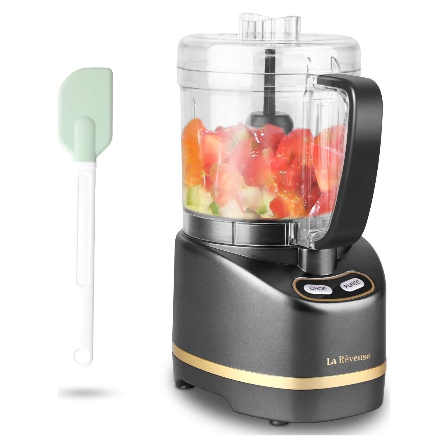 Procesador de Alimentos Mini La Reveuse 200W 2 Tazas Gris