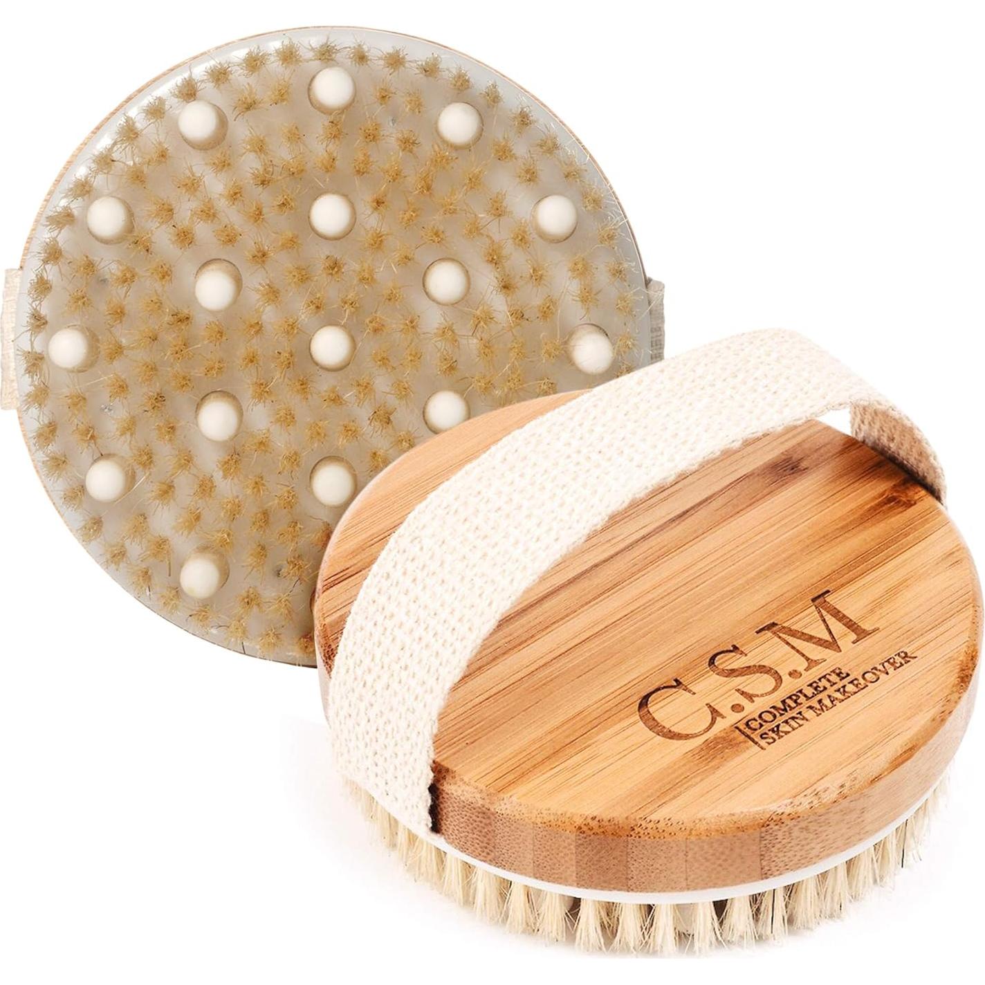 Cepillo Corporal Seco CSM - Exfoliante Natural para Piel