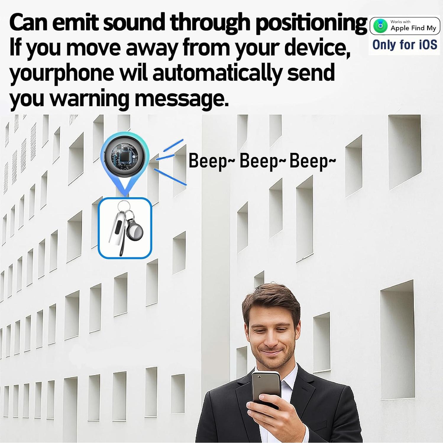 Etiqueta de Seguimiento Tukio Lucid GPS para iOS - 1 Pack