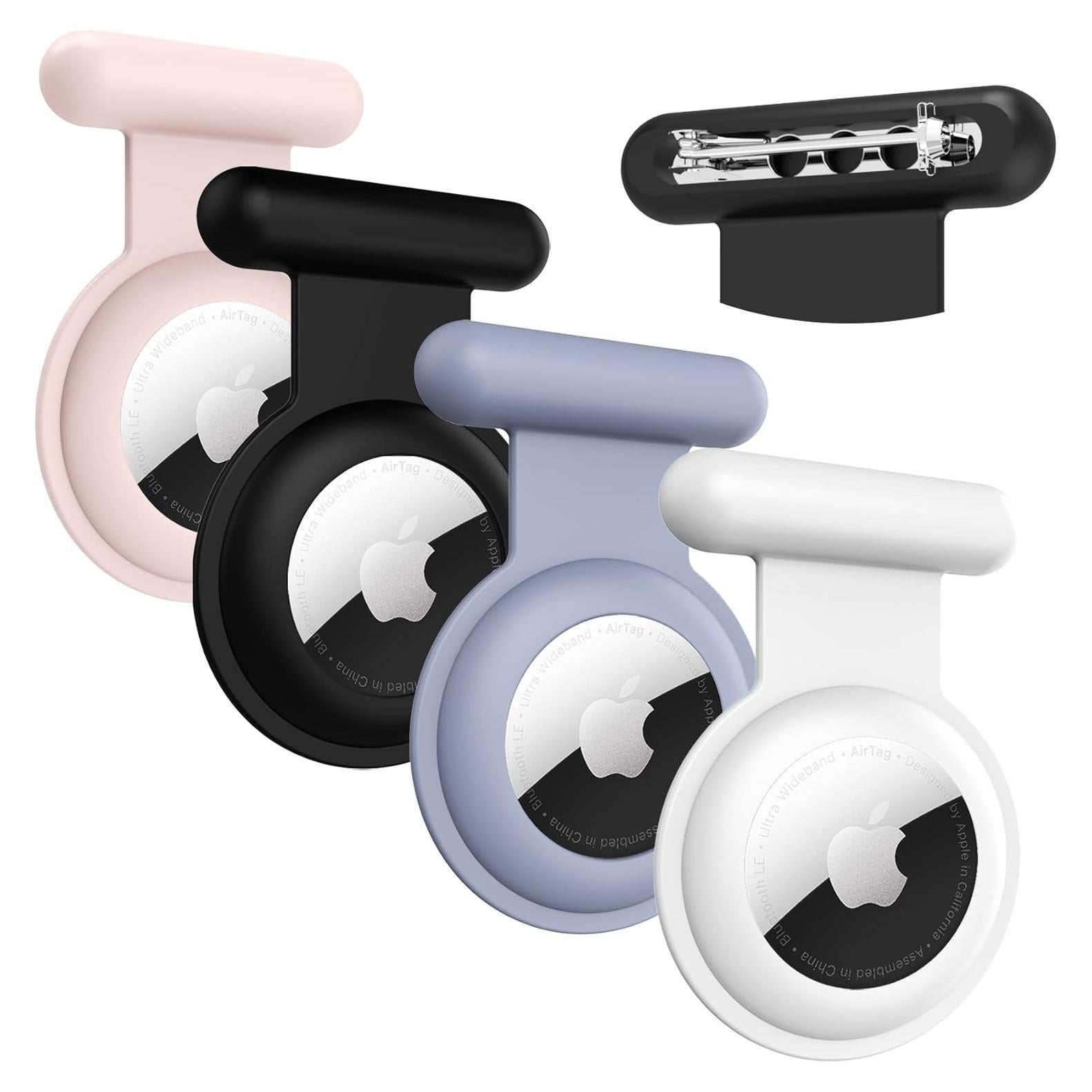 Soporte Oculto para AirTag Apple - Funda Silicona Niños 4 Unidades