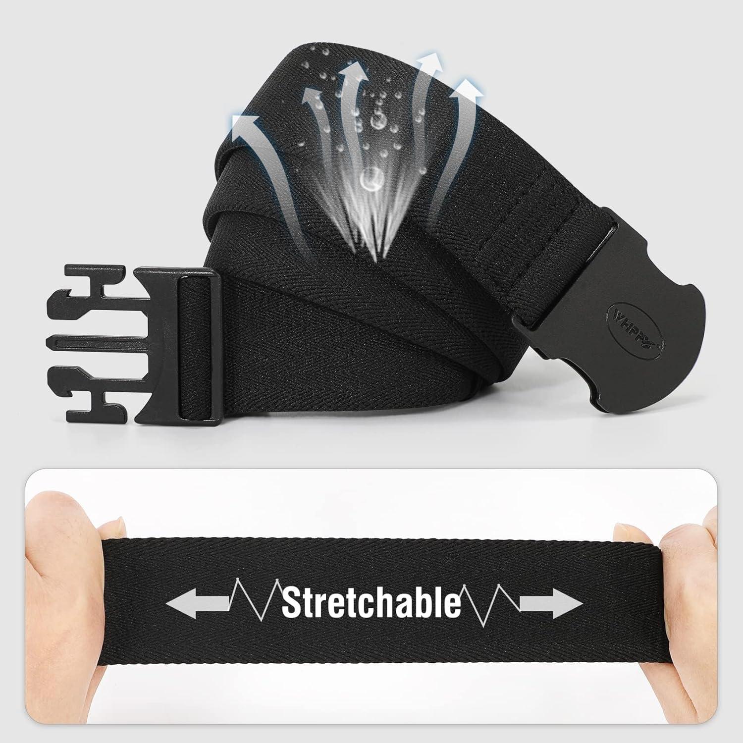 Cinturón Elástico Whippy Unisex Ajustable 3.8 cm