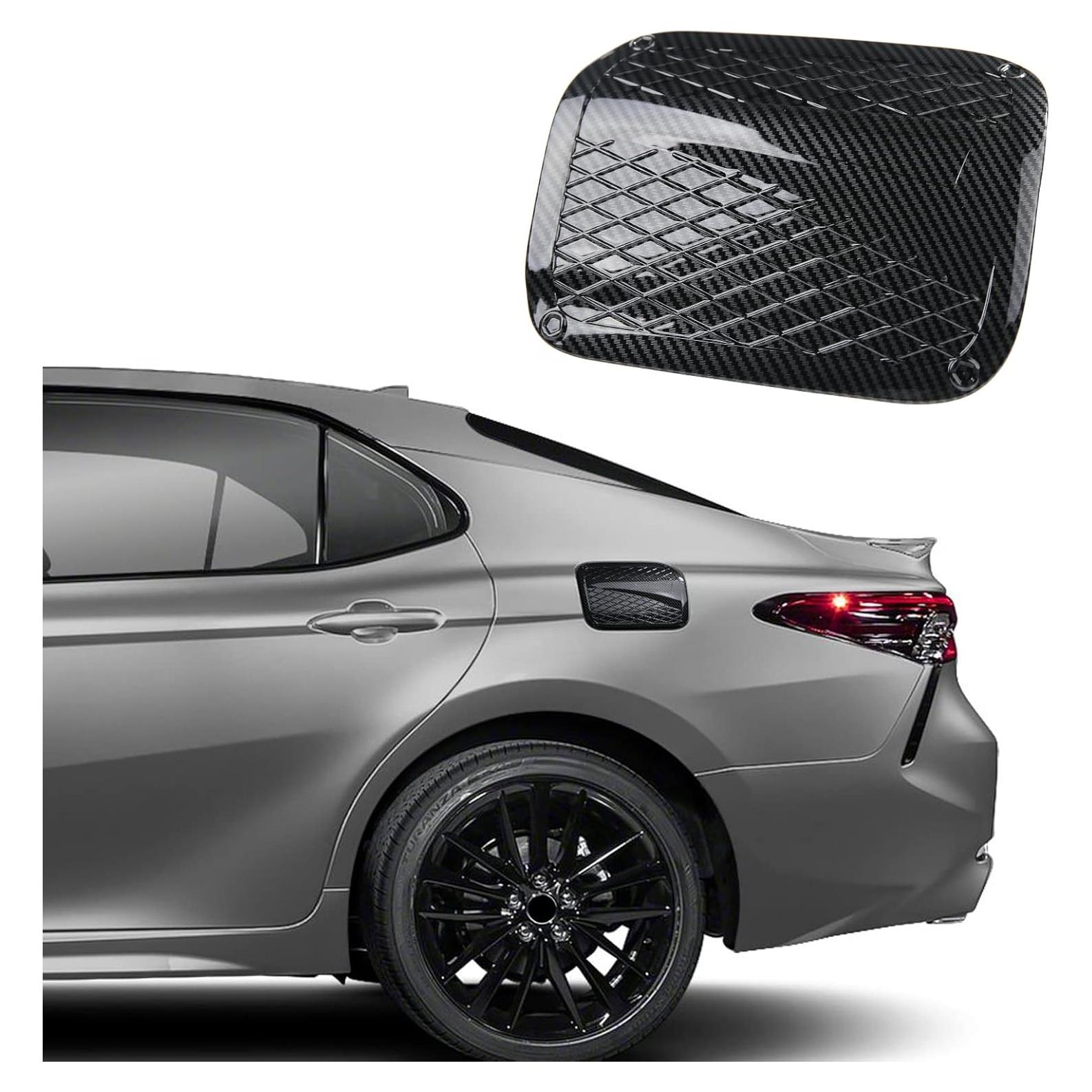 Cubierta Tanque Combustible CKE para Toyota Camry 2018-2024 Fibra de Carbono