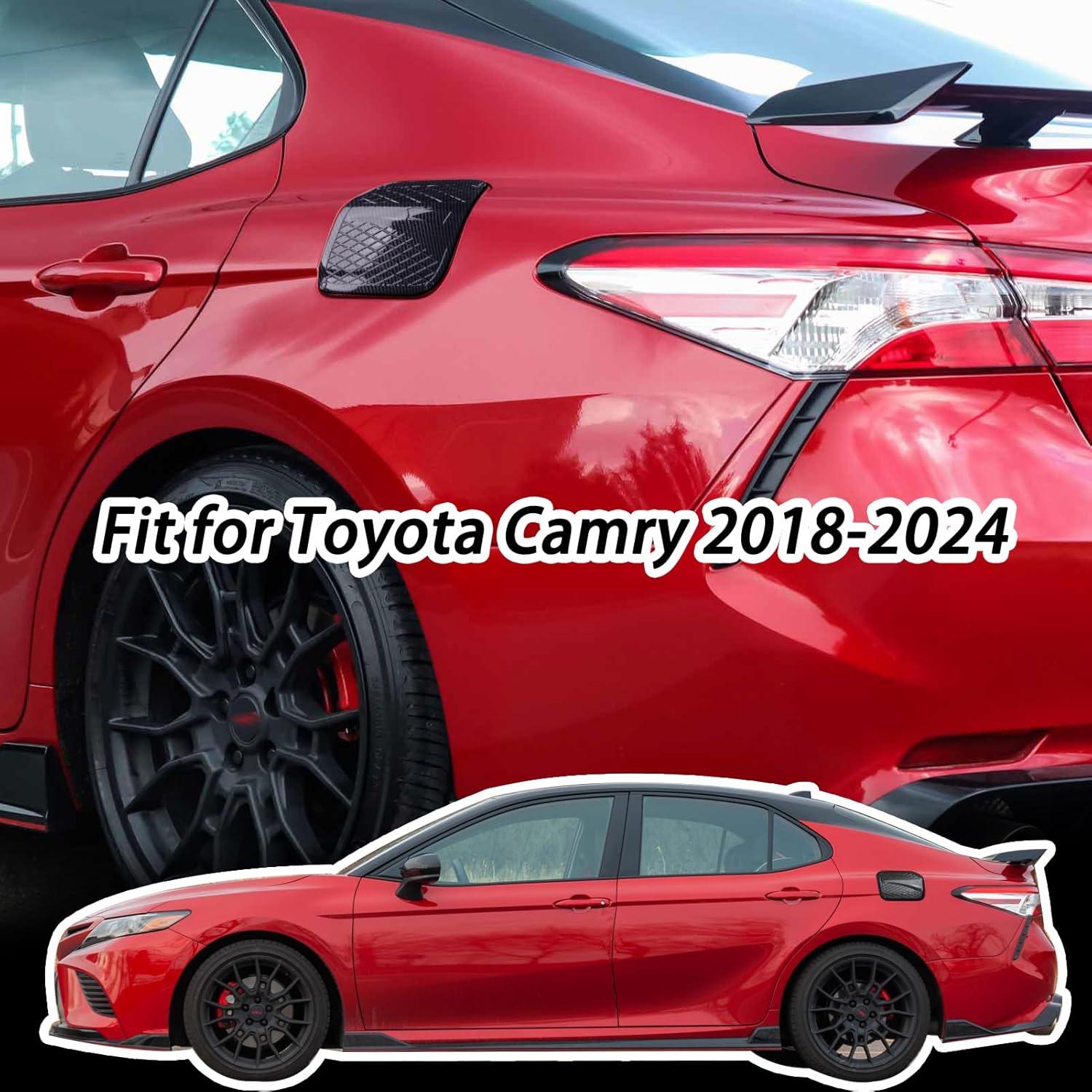 Cubierta Tanque Combustible CKE para Toyota Camry 2018-2024 Fibra de Carbono