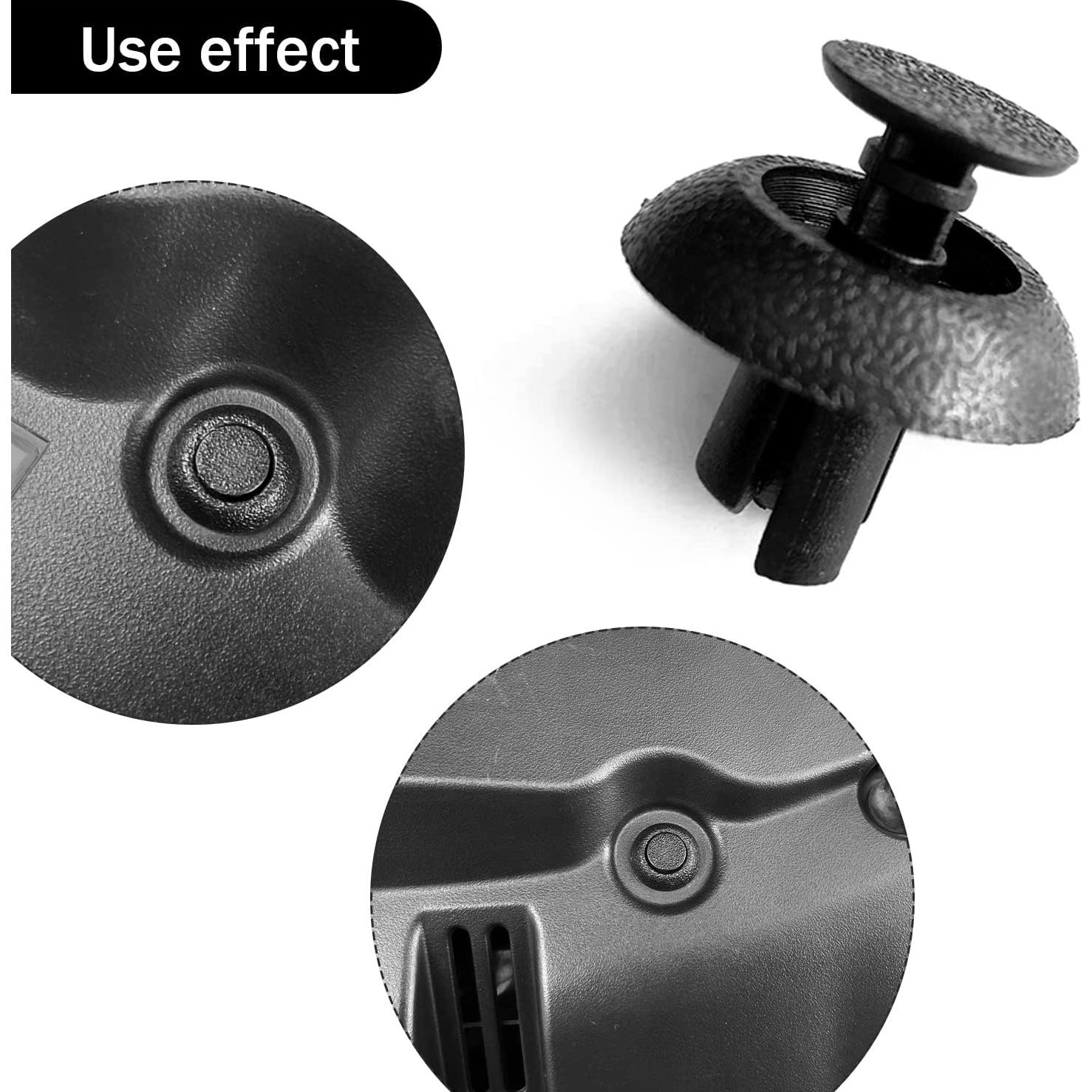 20 Clips de Cubierta de Motor TOPCNOEM 7mm para Toyota/Lexus