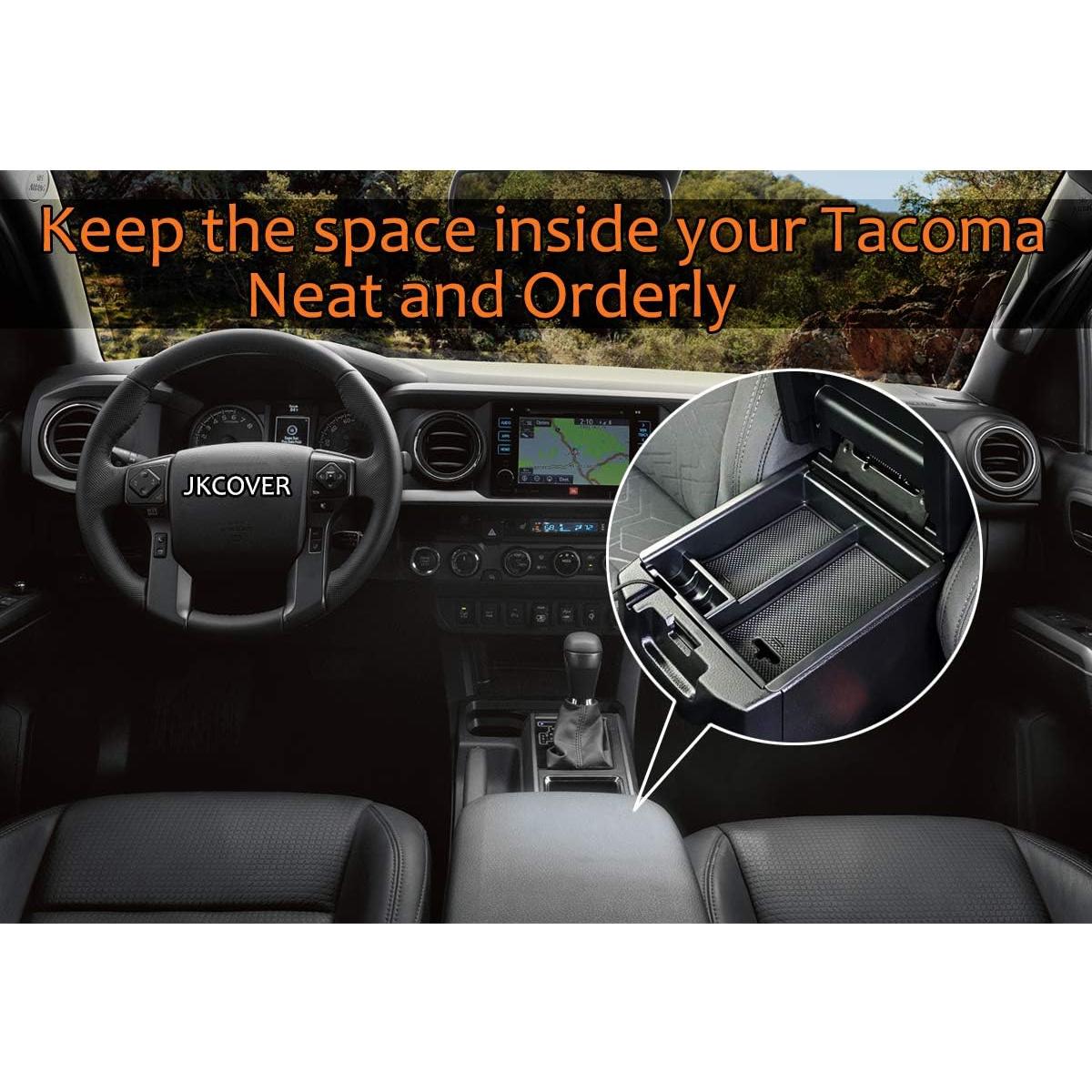 Organizador de Consola Central JKCOVER para Toyota Tacoma 2016-2023
