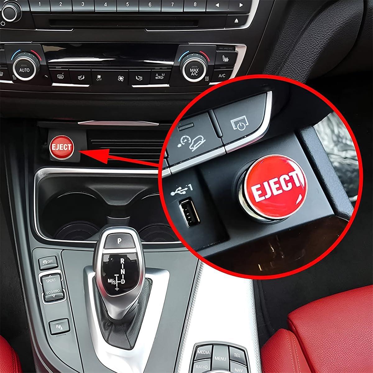 Encendedor de Cigarrillos AUCELI EJECT 12V Aluminio Rojo