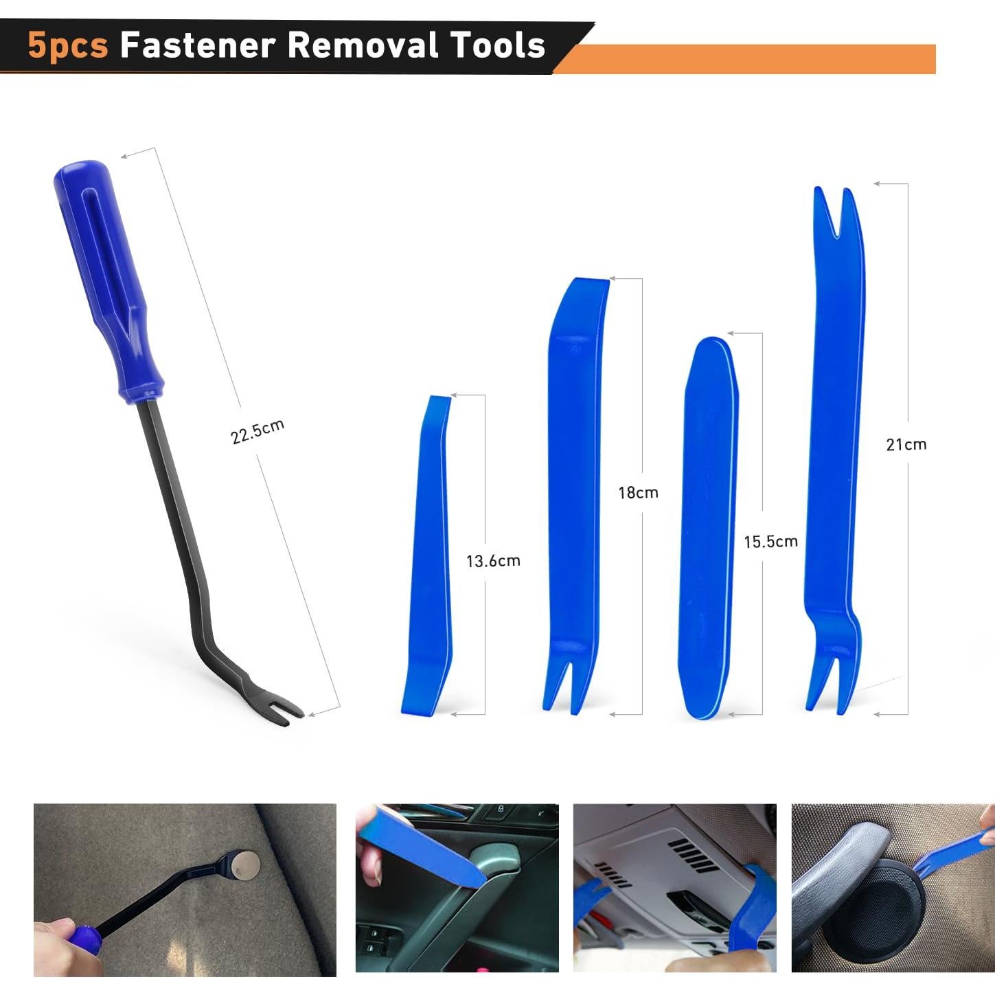 Kit de Clips de Retención GOOACC 1045 Piezas para Automóviles