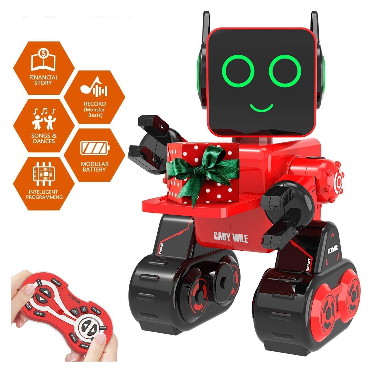 Robot Juguete Interactivo Control Remoto GUANGDONG ZR-001 Rojo