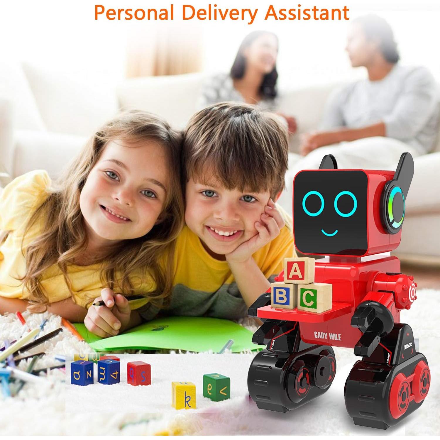 Robot Juguete Interactivo Control Remoto GUANGDONG ZR-001 Rojo