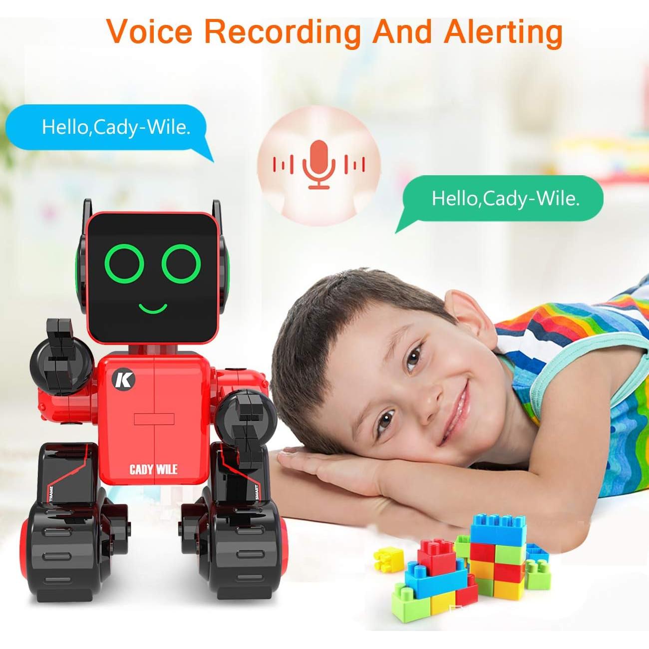 Robot Juguete Interactivo Control Remoto GUANGDONG ZR-001 Rojo