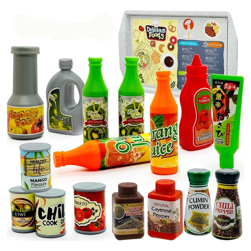 Juego de Cocina de Juguete 17 Piezas TAKEN ALL Alimentos