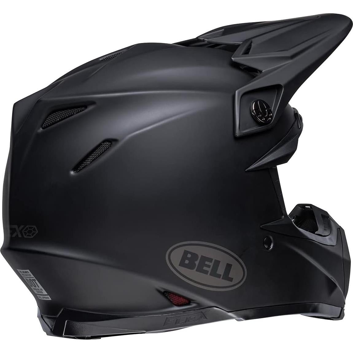 Casco Bell Moto-9S Flex Negro Mate X-Pequeño 2.13kg