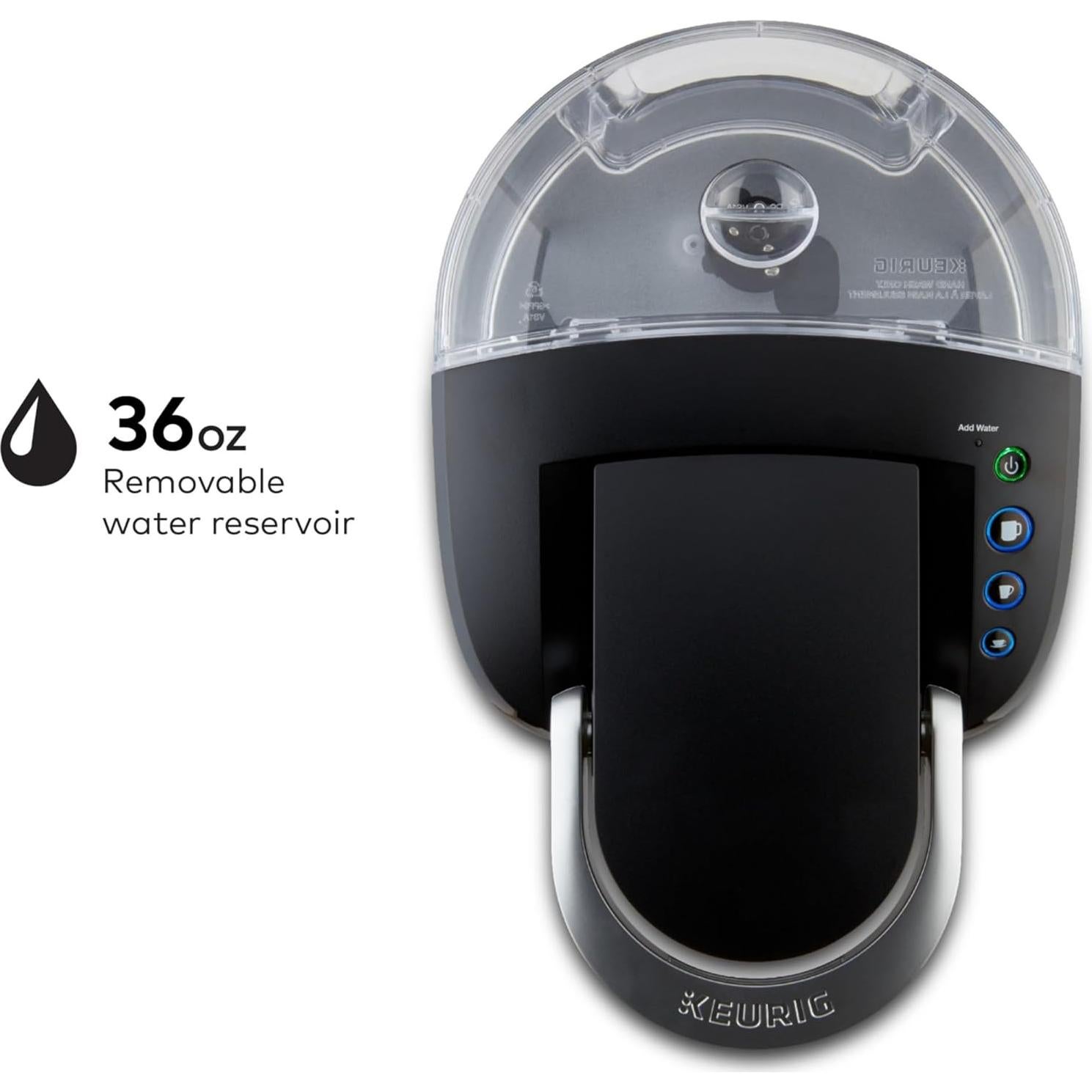 Cafetera Keurig K-Compact 1 Taza 1,06 L Negro