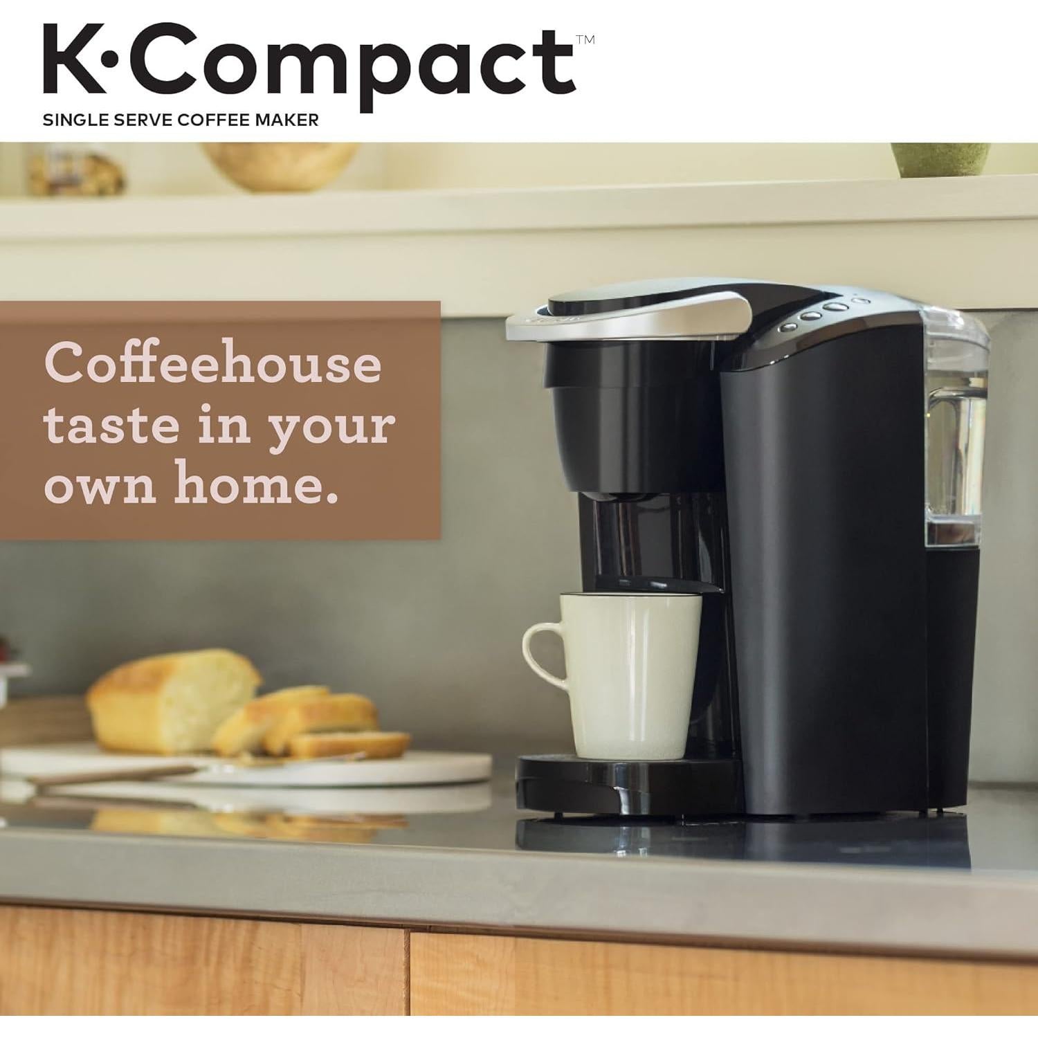 Cafetera Keurig K-Compact 1 Taza 1,06 L Negro