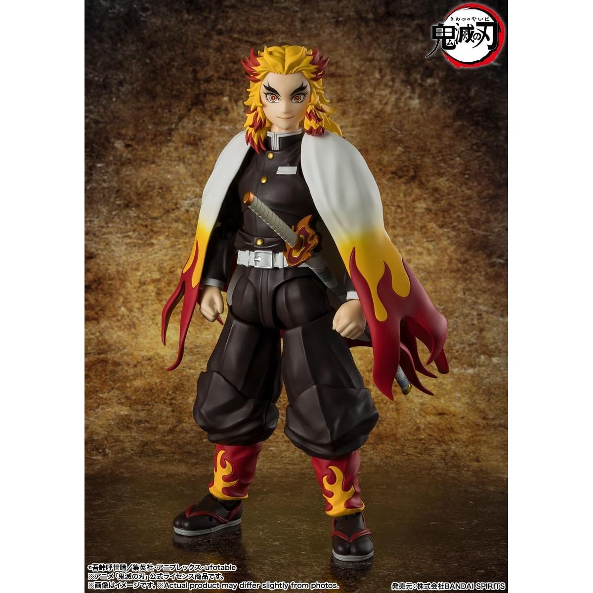 Figura de Acción Kyojuro Rengoku S.H.Figuarts Bandai Demon Slayer