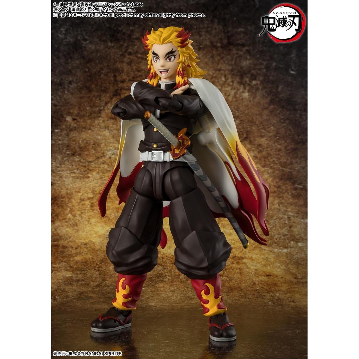 Figura de Acción Kyojuro Rengoku S.H.Figuarts Bandai Demon Slayer
