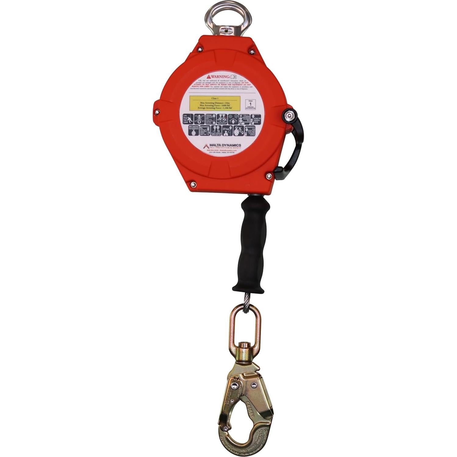 Línea de Vida Retráctil Malta Dynamics Hybrid Hog 6.1m