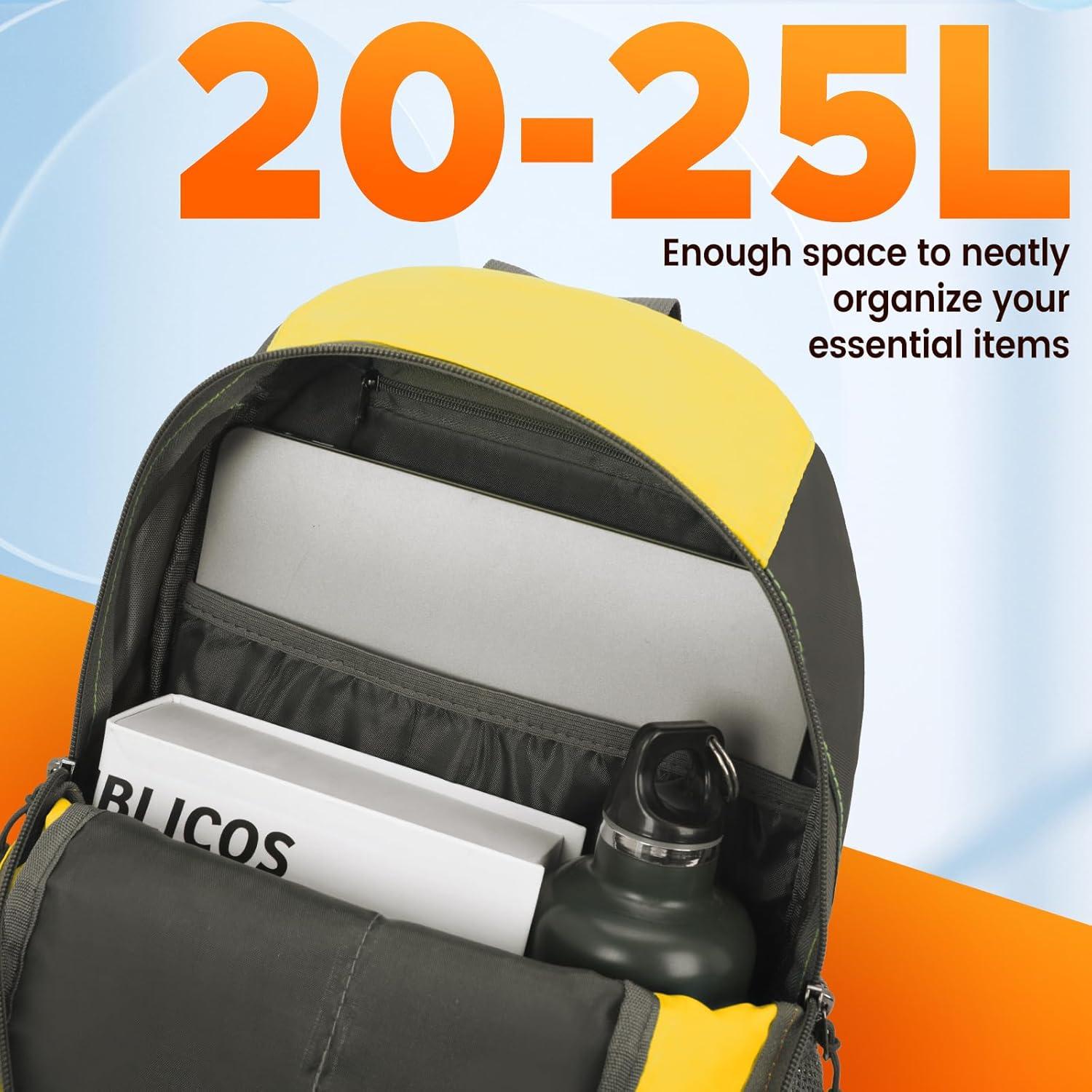 Mochila Pequeña Sunhiker 25L Impermeable para Senderismo