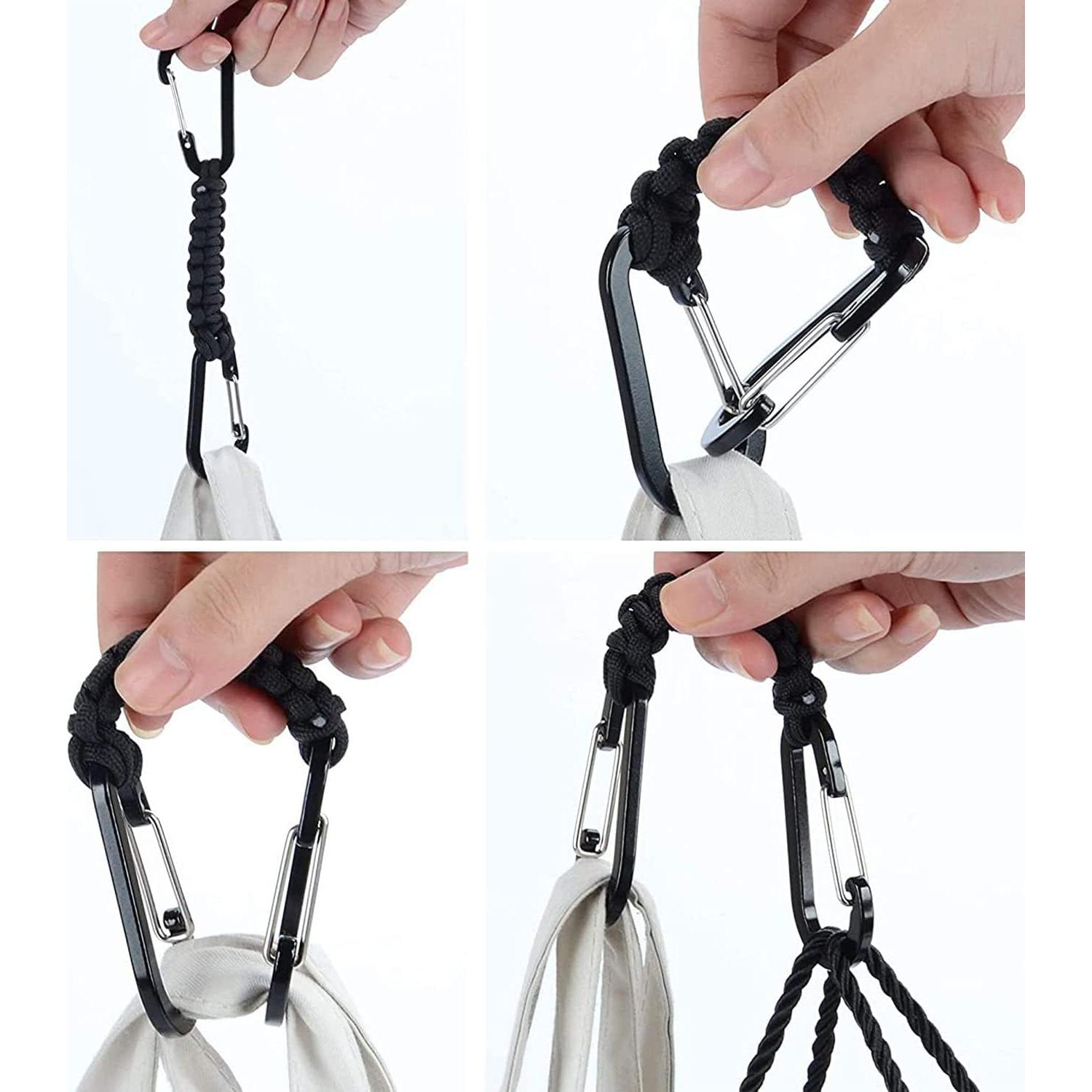 Llavero Paracord BRAVESHINE con Clip Carabiner Pack 2