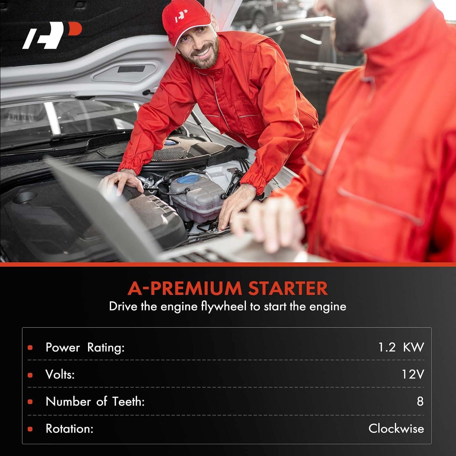 Motor de arranque A-Premium Chrysler 200 2011-2014 1.2KW