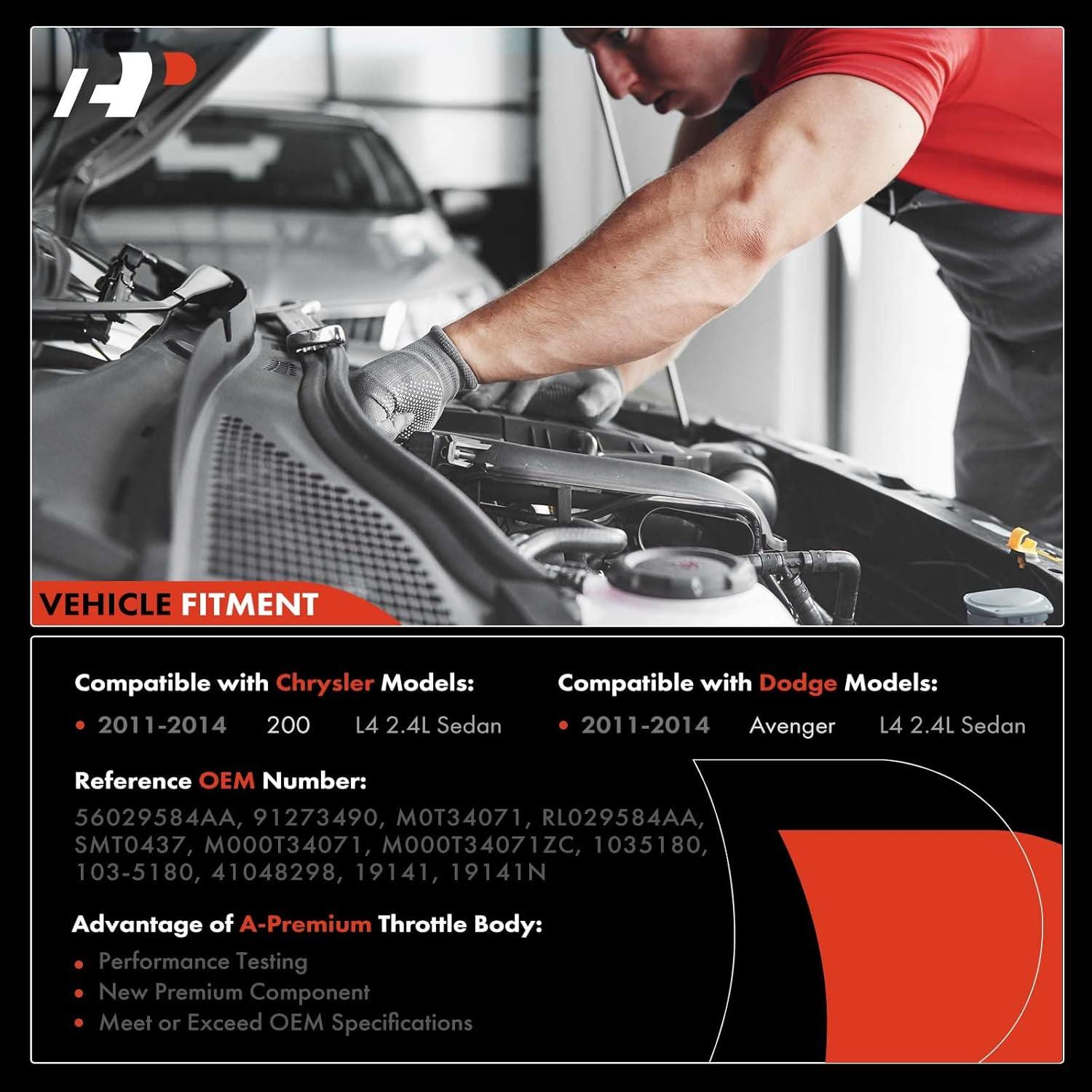 Motor de arranque A-Premium Chrysler 200 2011-2014 1.2KW