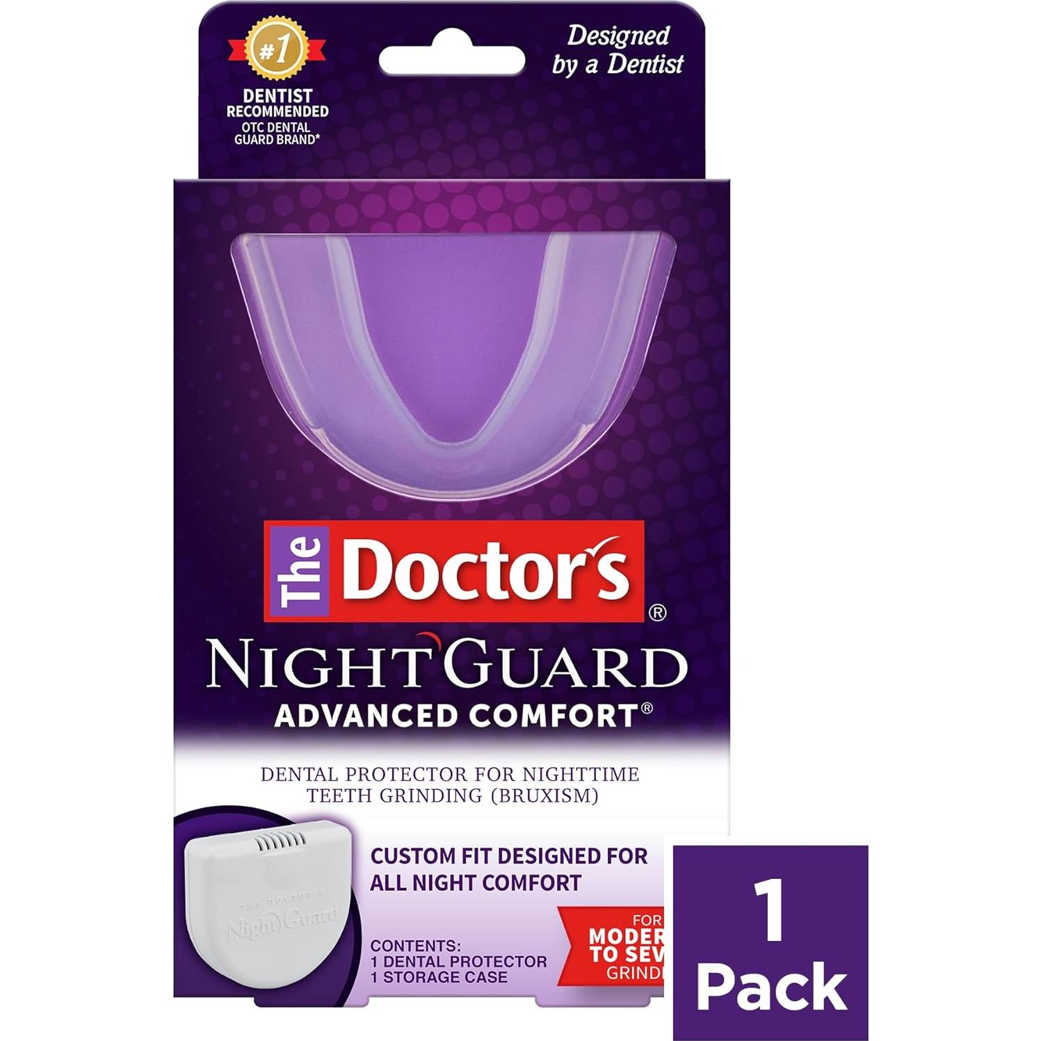 Protector Bucal Nocturno Doctor para Bruxismo - Ajuste Personalizado