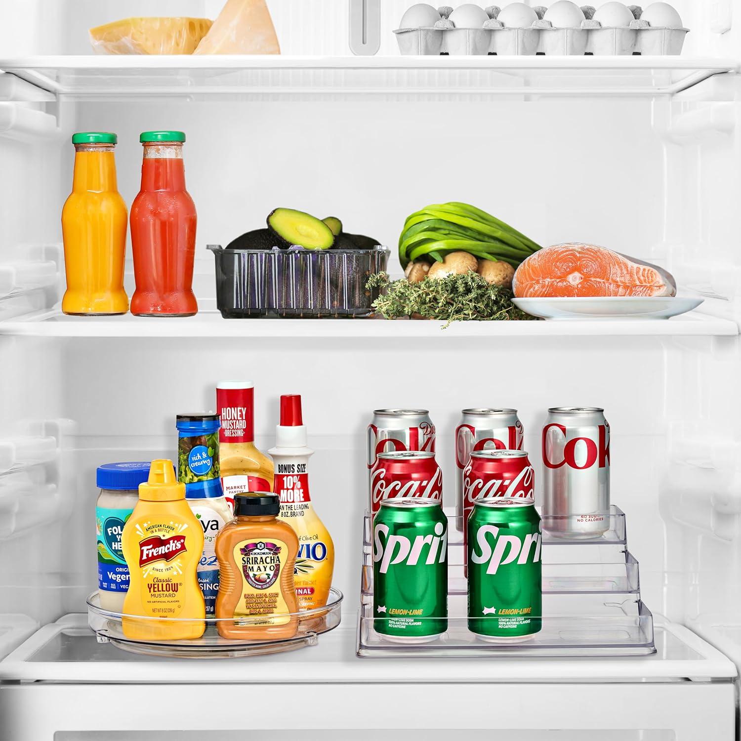 Conjunto organizador de especias Sorbus 3 niveles + Lazy Susan