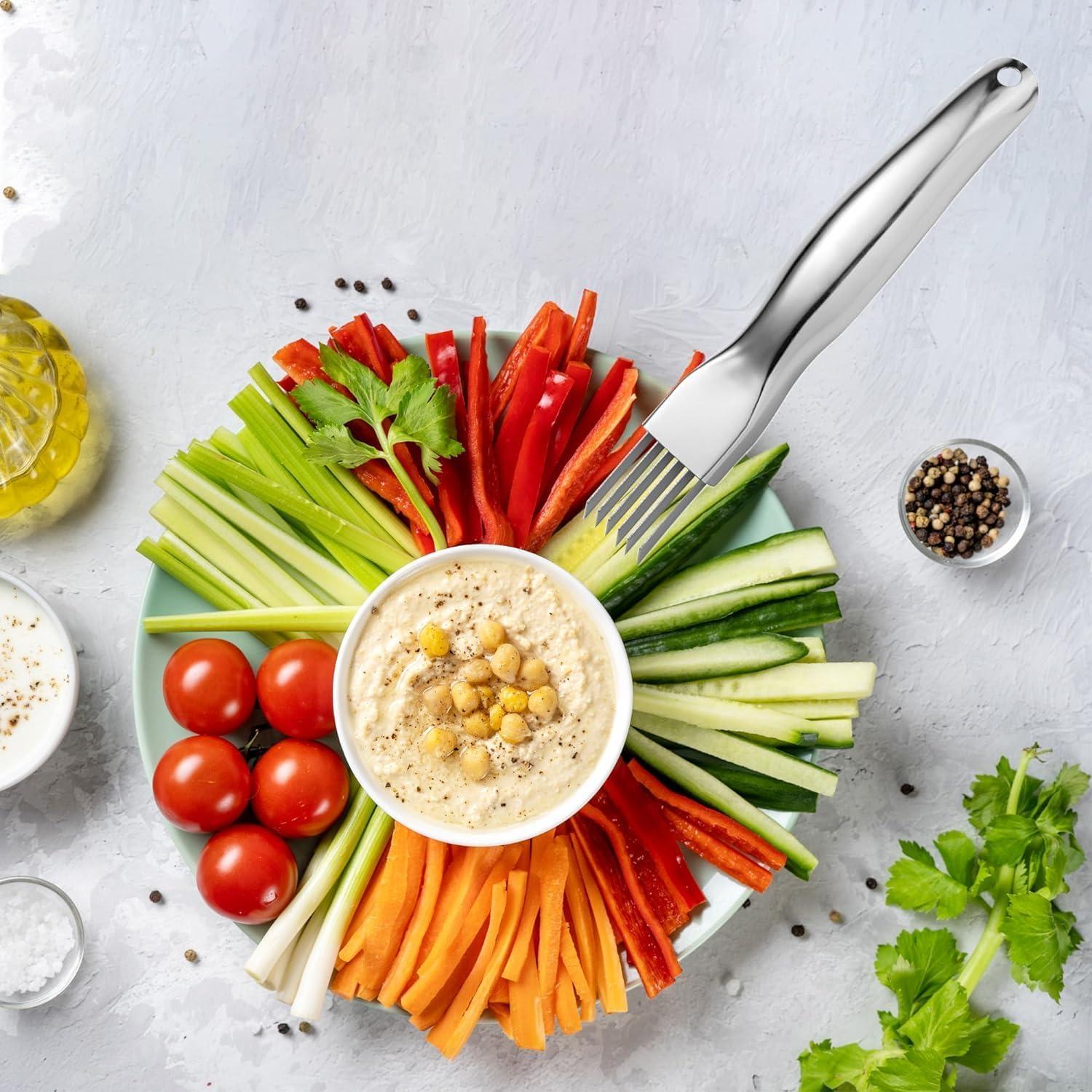 Cuchillo Picador de Cebolla PCTC de Acero Inoxidable 3.05 cm