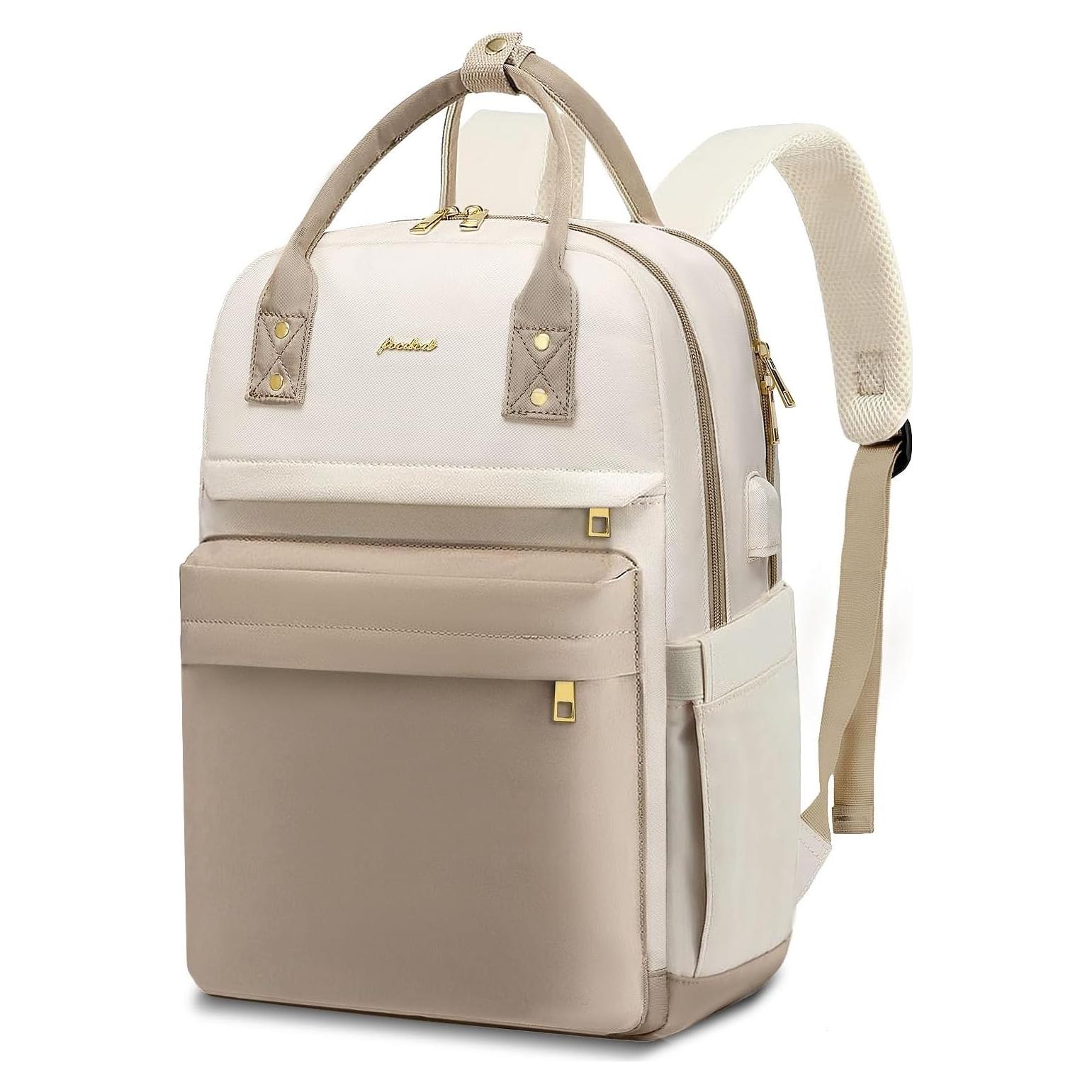 Mochila para Laptop FOCDOD 15.6" Impermeable con Cargador USB