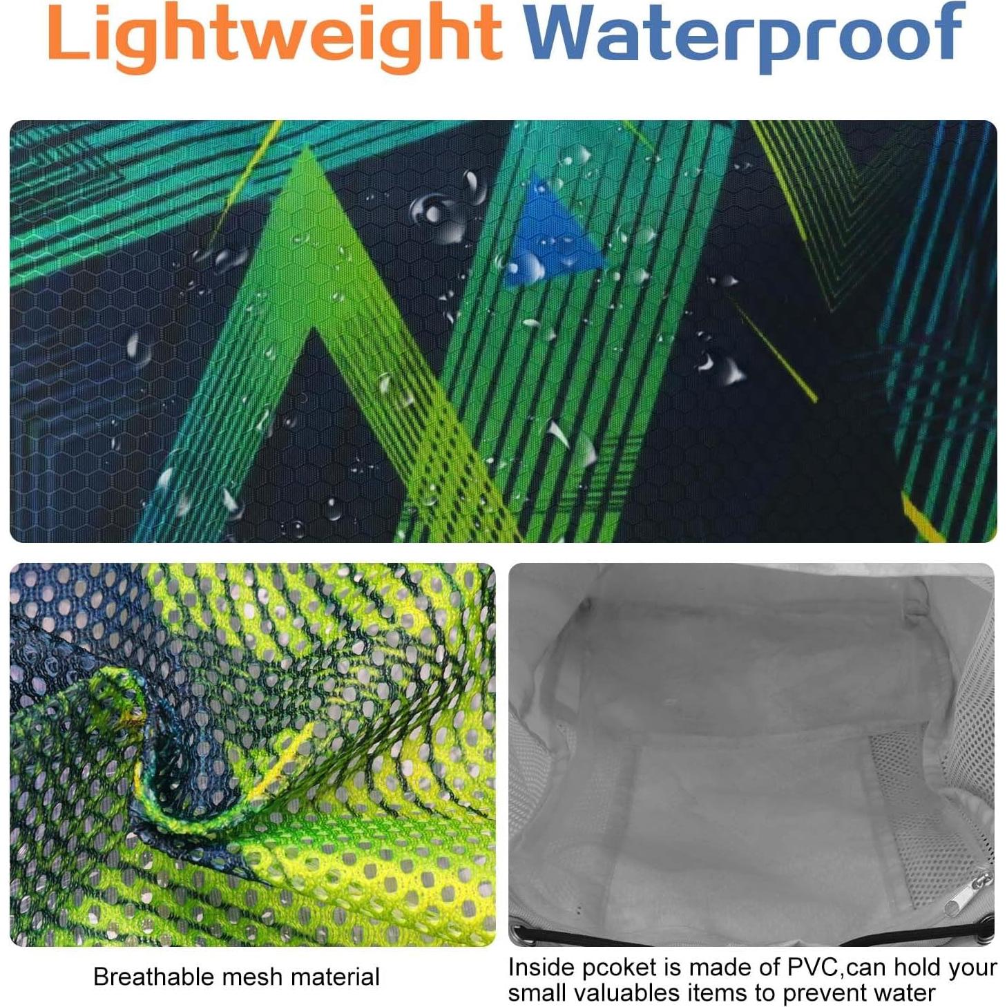 Mochila de Malla RHCPFOVR para Natación - 30x15x46cm