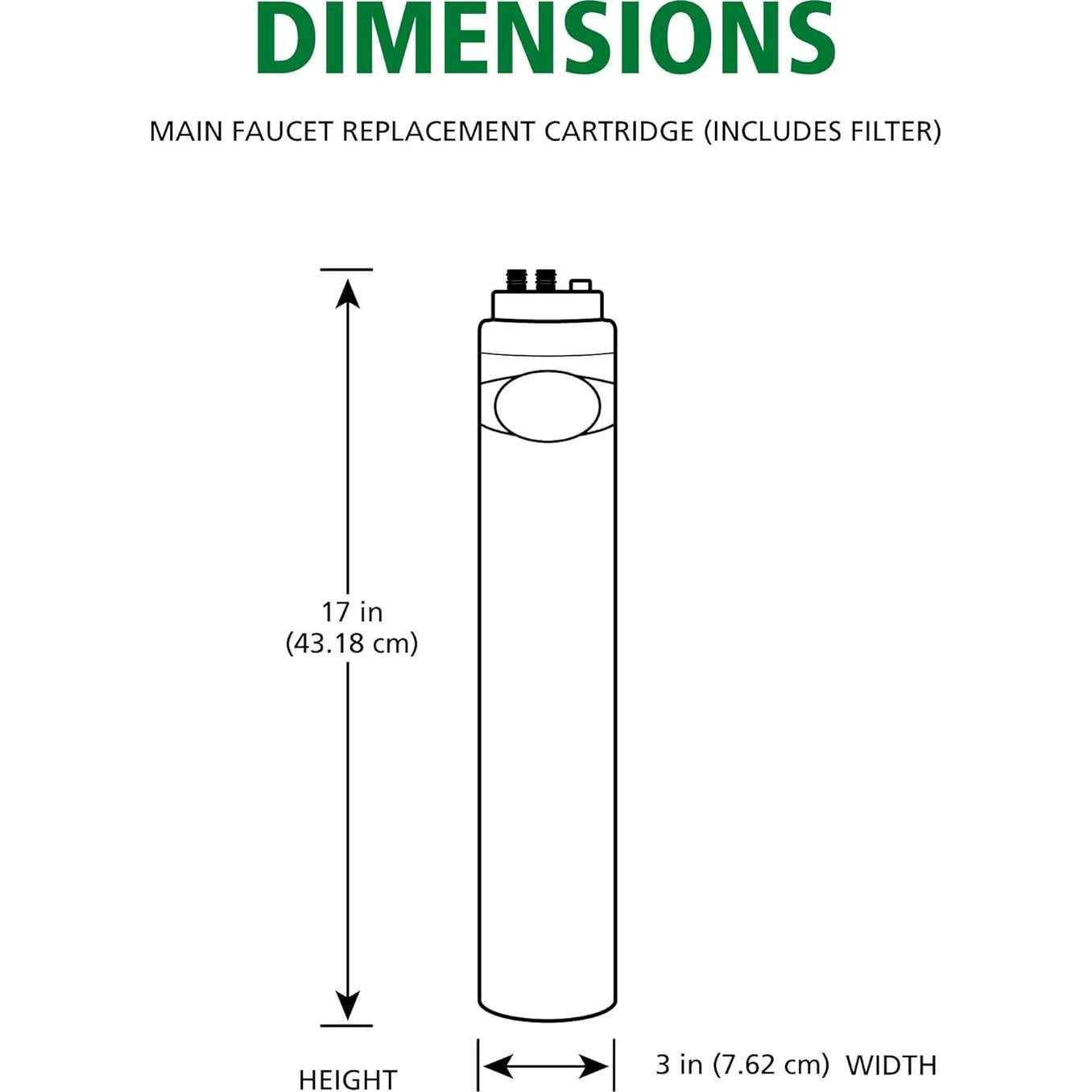 Filtro de Agua AO Smith AO-MF-ADV-R Claryum 99% Contaminantes