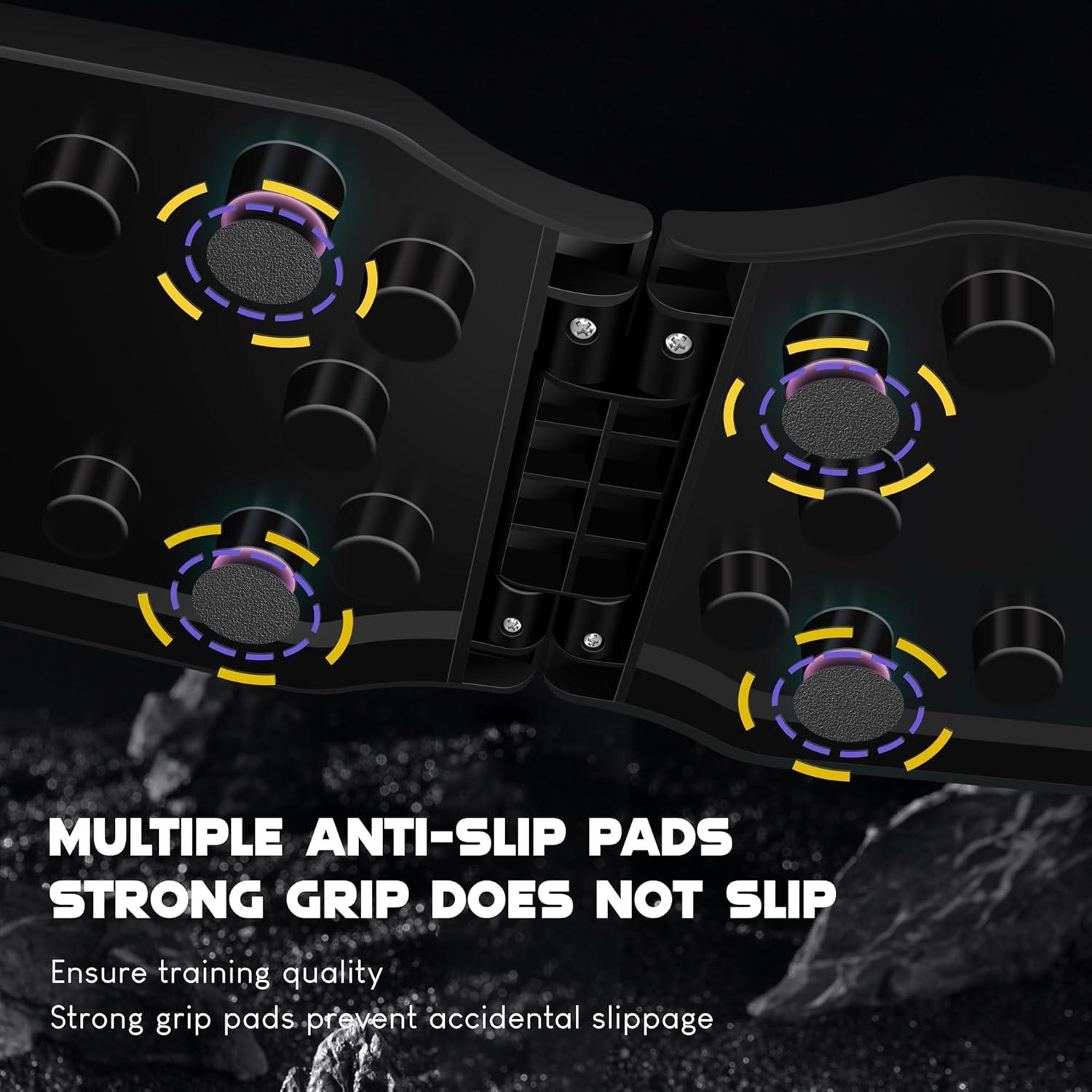 Tablero de Flexiones Haiponfph 9 en 1 para Entrenamiento en Casa