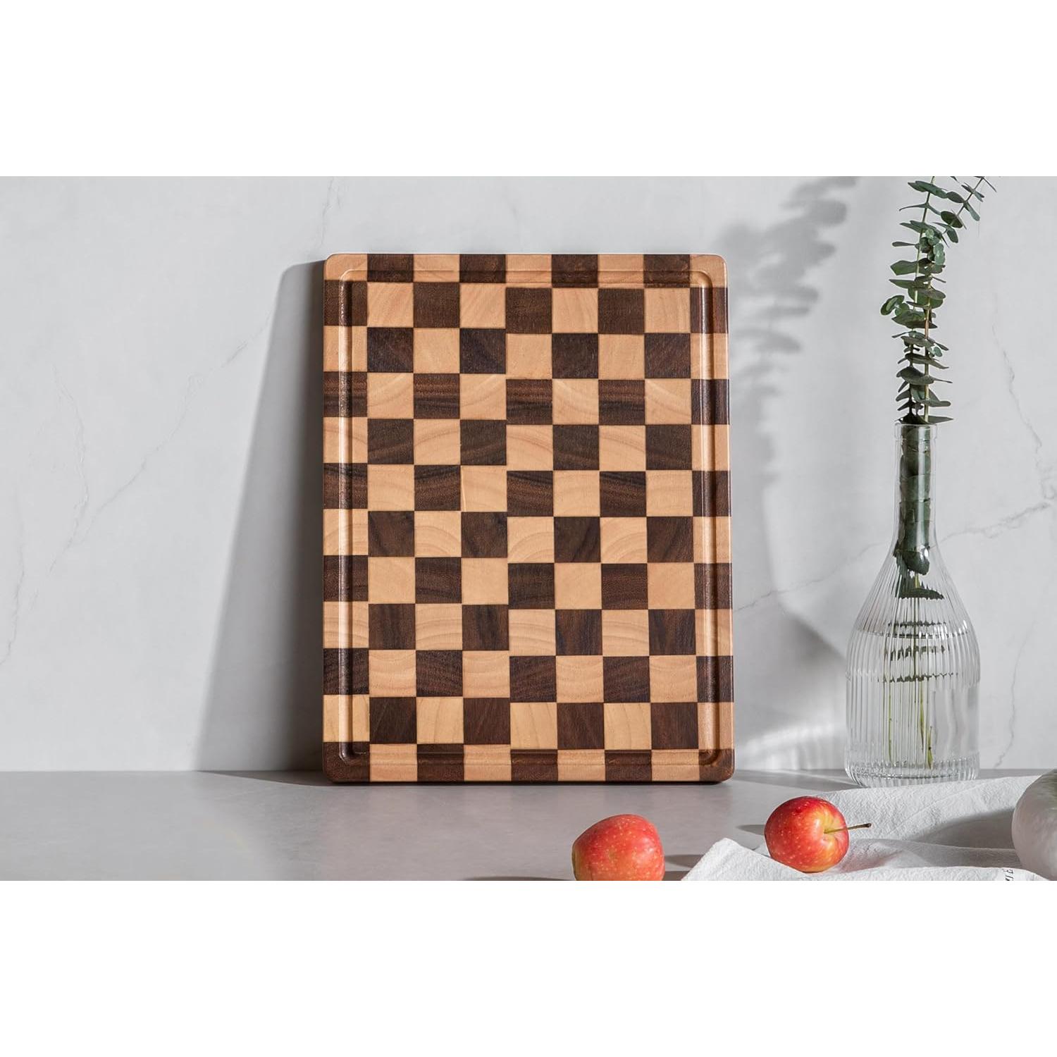 Tabla de Cortar de Madera Acacia THETCHRY 35.56x27.94cm