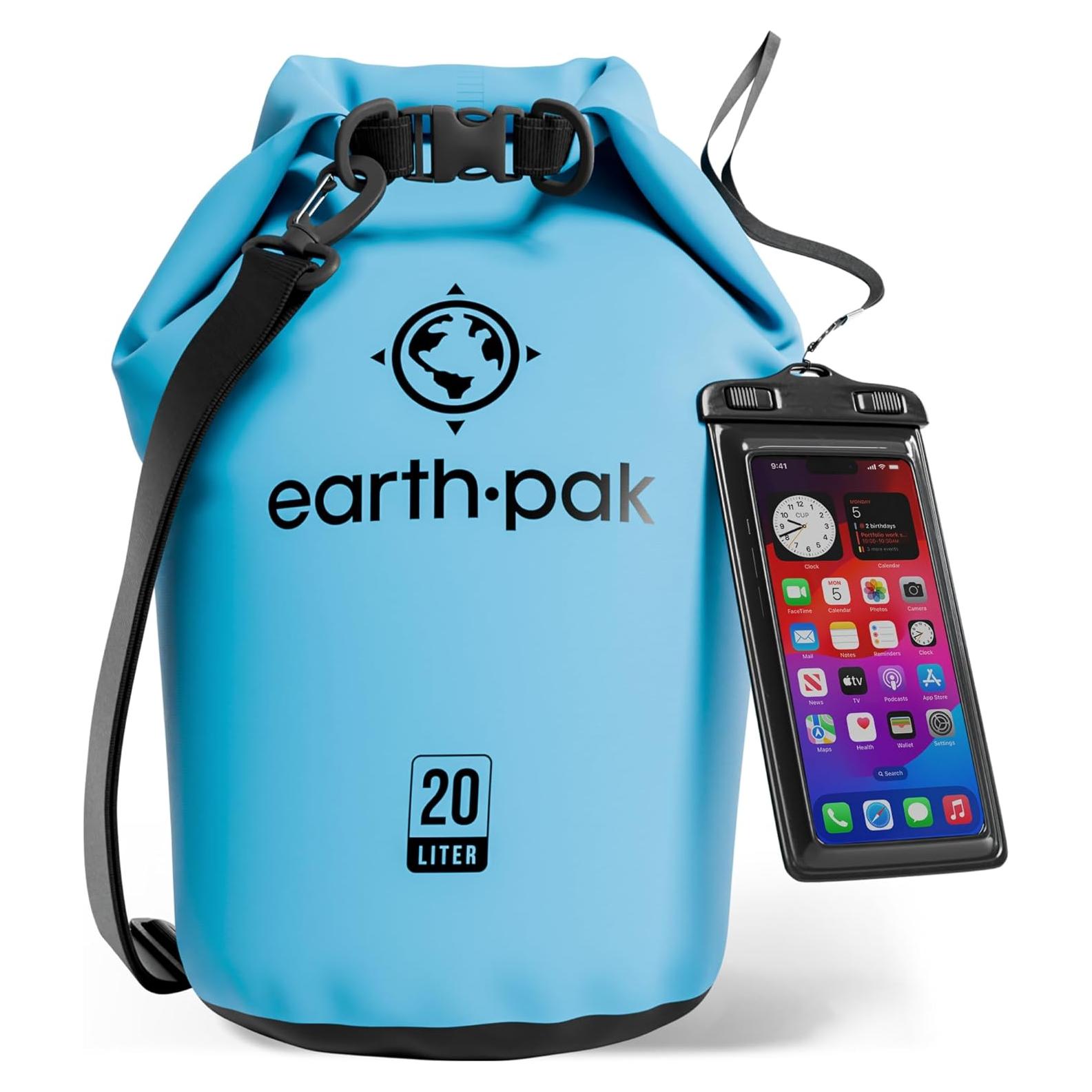 Bolsa Secadora Impermeable Earth Pak 5L - Ideal para Viajes