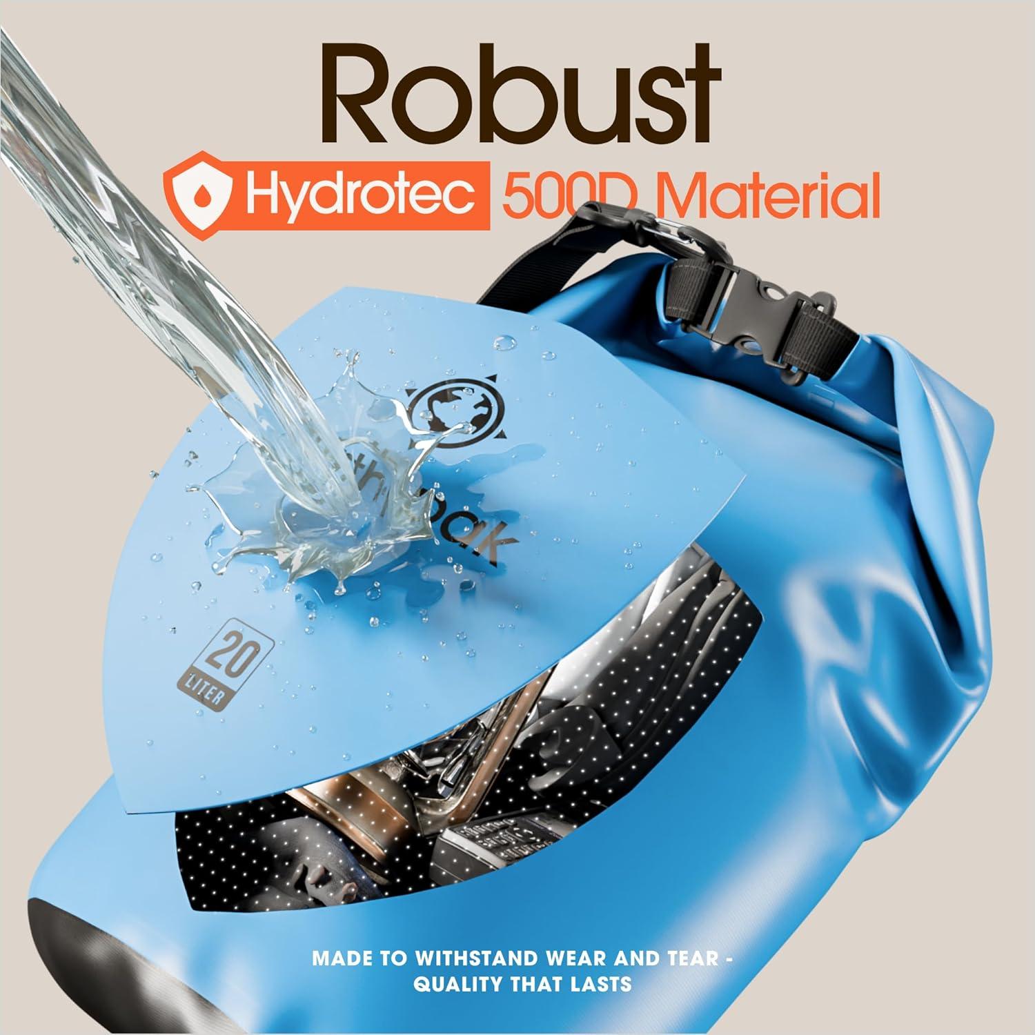 Bolsa Secadora Impermeable Earth Pak 5L - Ideal para Viajes