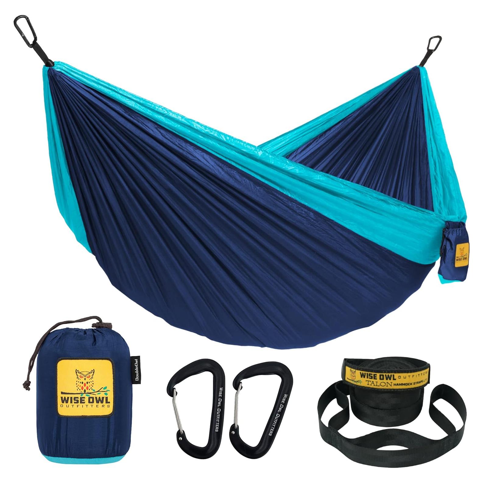 Hamaca 4 en 1 Wise Owl Outfitters Marino Nylon 210T 227kg