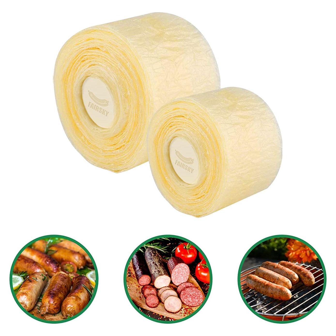 Cáscara de Salchicha Natural Comestible FAIRSKY 50mm 8m