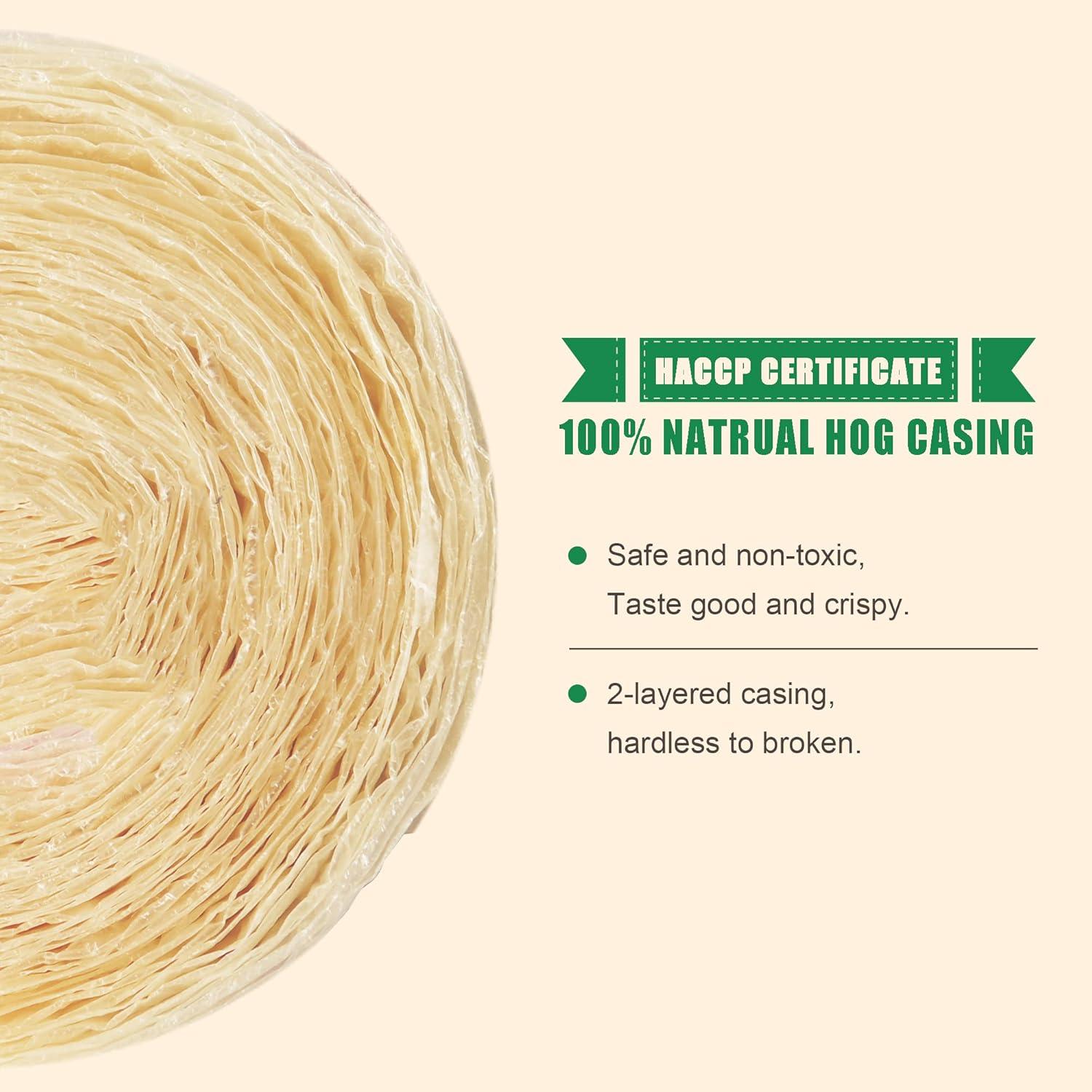 Cáscara de Salchicha Natural Comestible FAIRSKY 50mm 8m