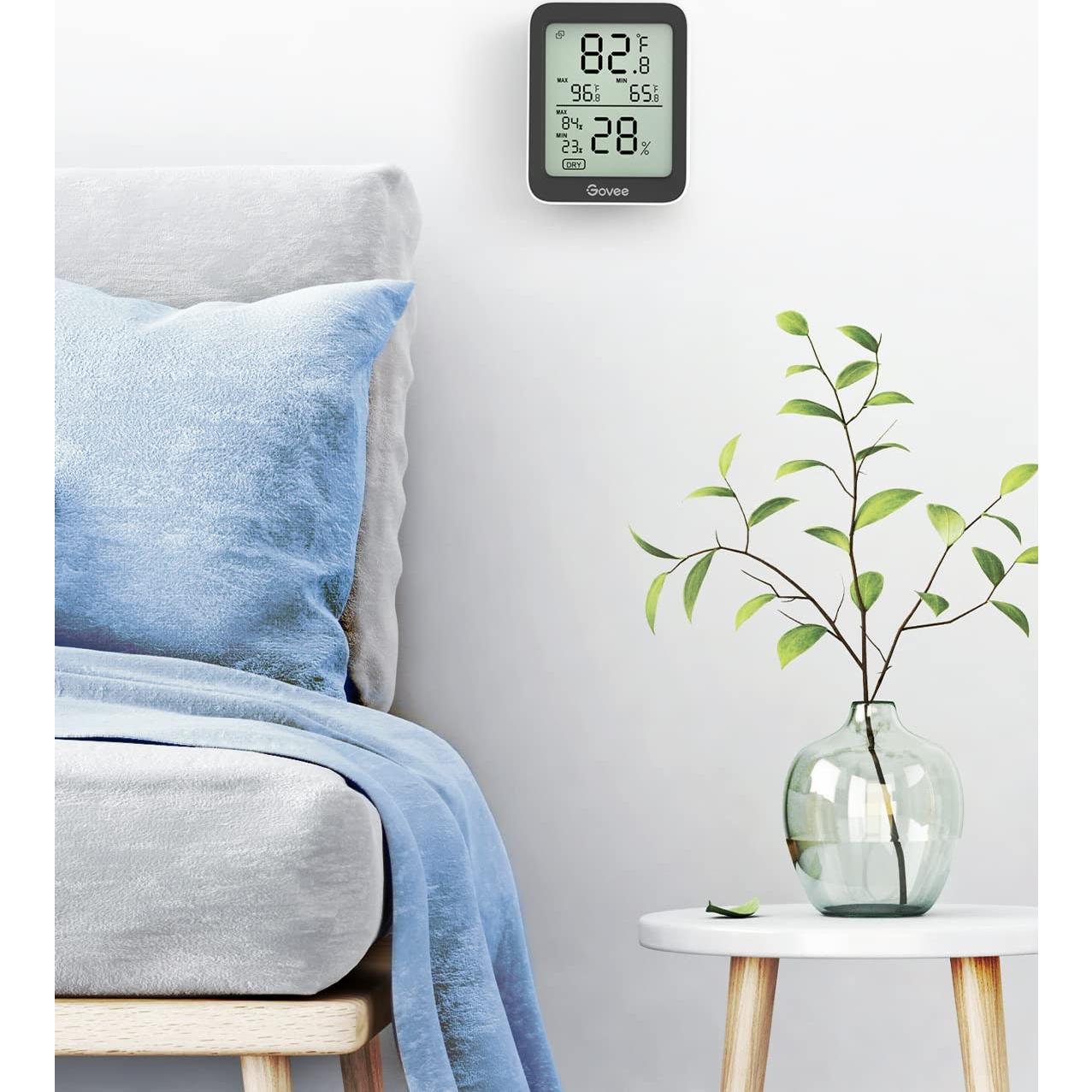 Higrómetro Termómetro Govee H5075 3 Paquete Bluetooth LCD