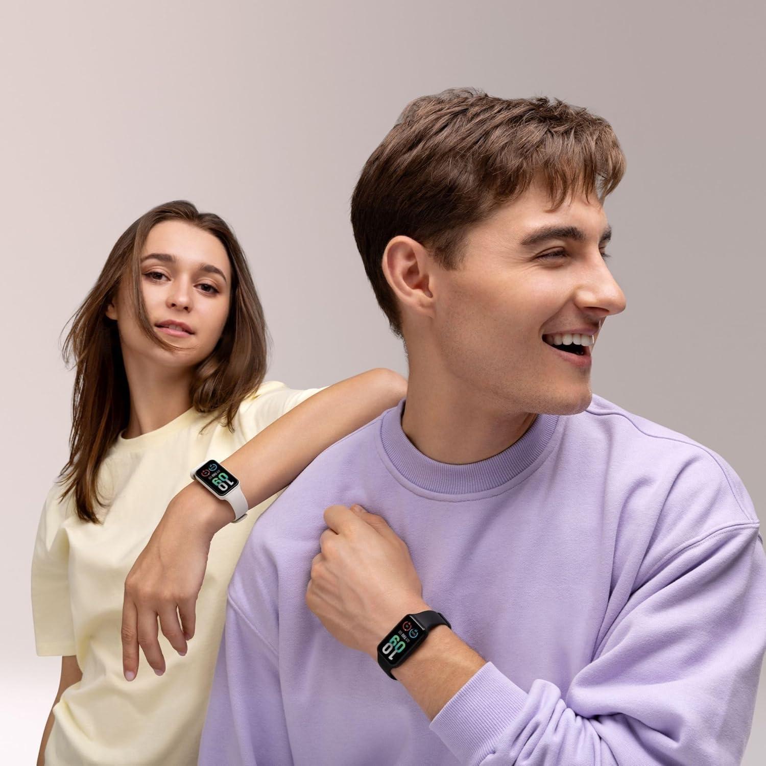 Amazfit Band 7 Pulsera Fitness con Alexa, Pantalla AMOLED 1.47"