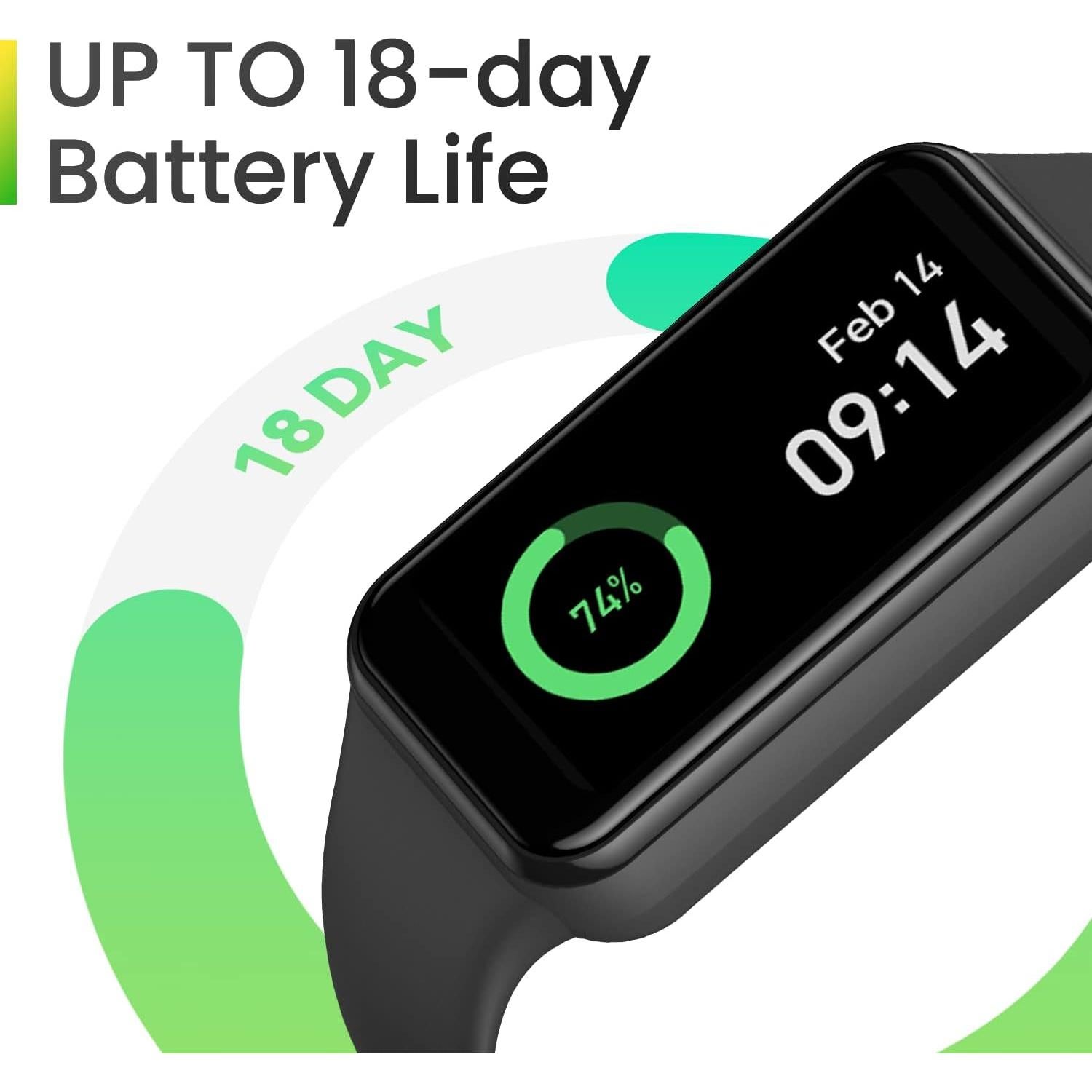 Amazfit Band 7 Pulsera Fitness con Alexa, Pantalla AMOLED 1.47"