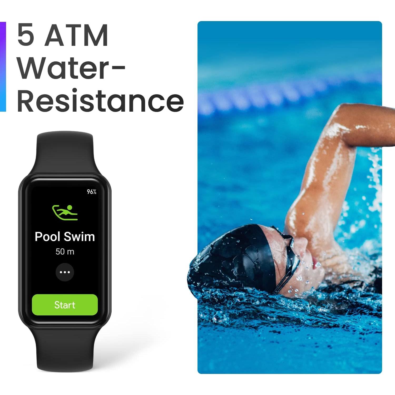 Amazfit Band 7 Pulsera Fitness con Alexa, Pantalla AMOLED 1.47"