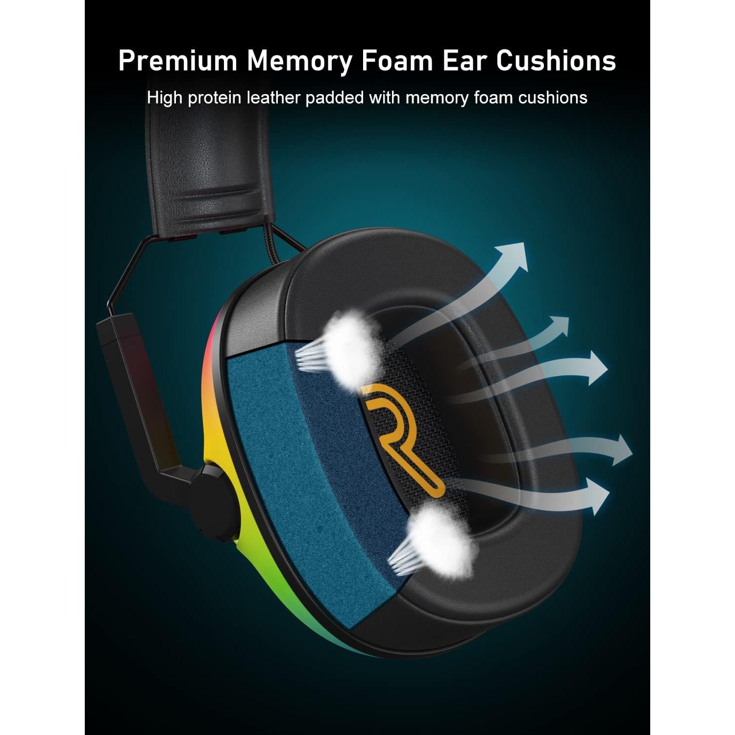 Auriculares Gaming SENZER SG500 con Sonido Surround y Micrófono