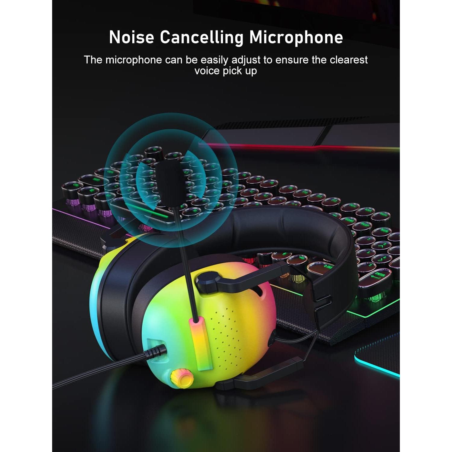 Auriculares Gaming SENZER SG500 con Sonido Surround y Micrófono