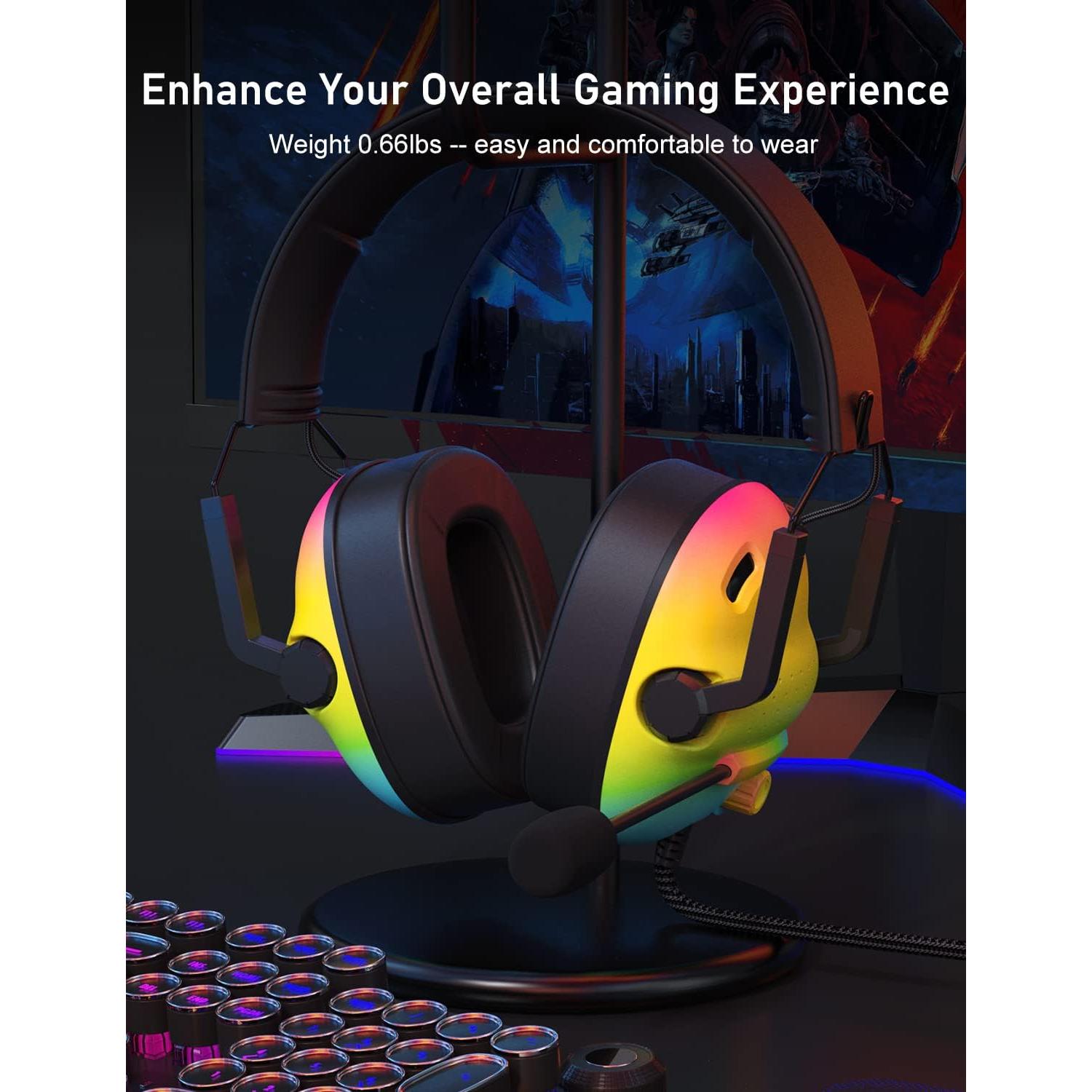 Auriculares Gaming SENZER SG500 con Sonido Surround y Micrófono