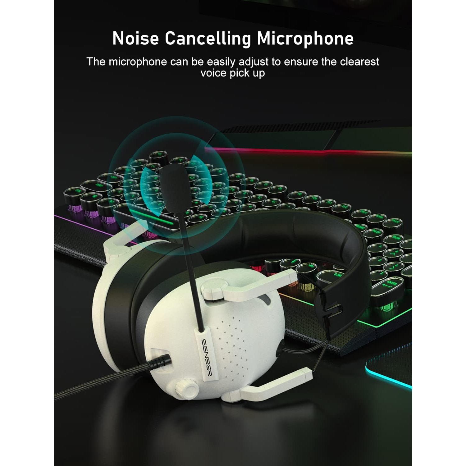 Auriculares Gaming SENZER SG500 con Sonido Surround y Micrófono