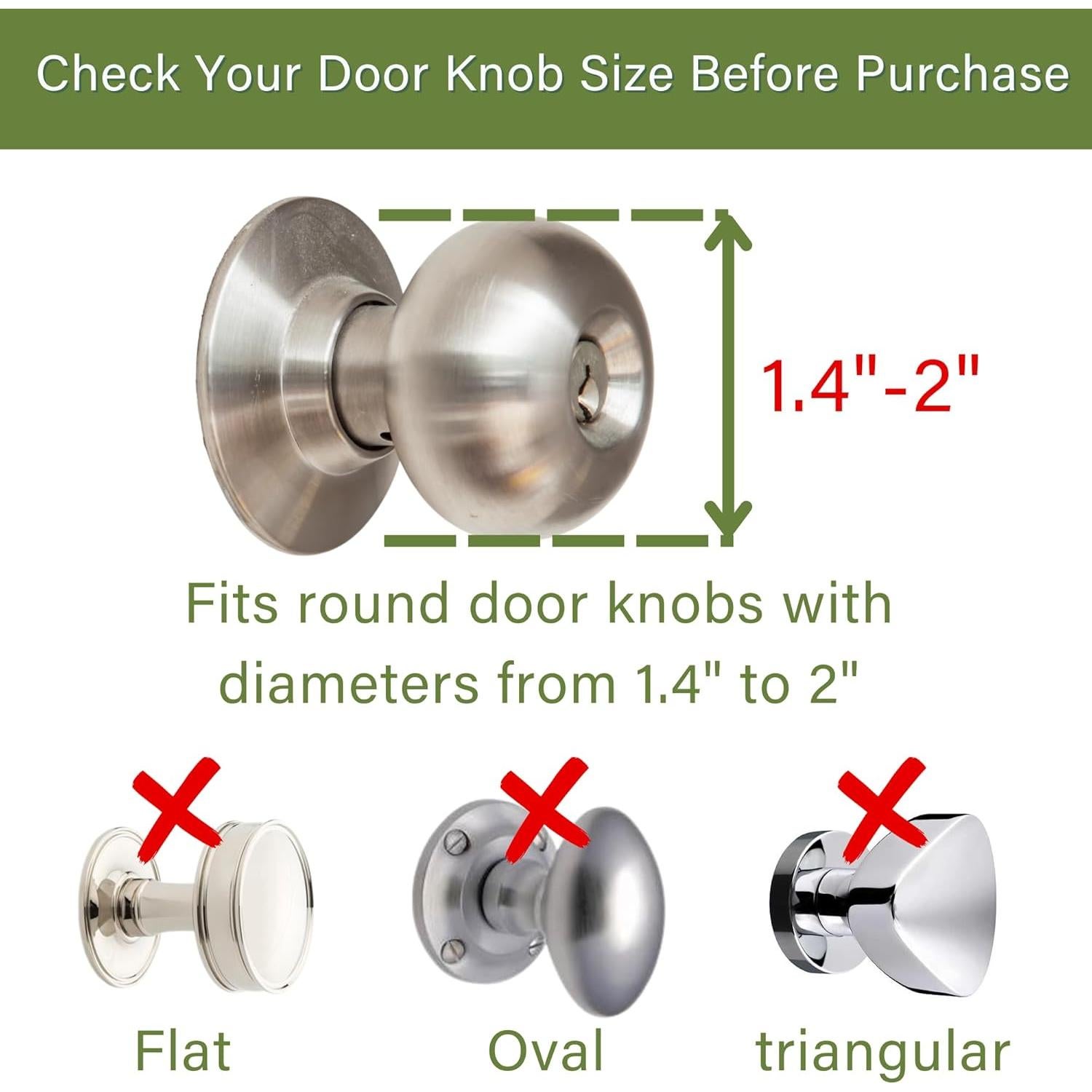 Cubiertas de Perilla de Puerta a Prueba de Niños Heart of Tafiti - 4 Piezas