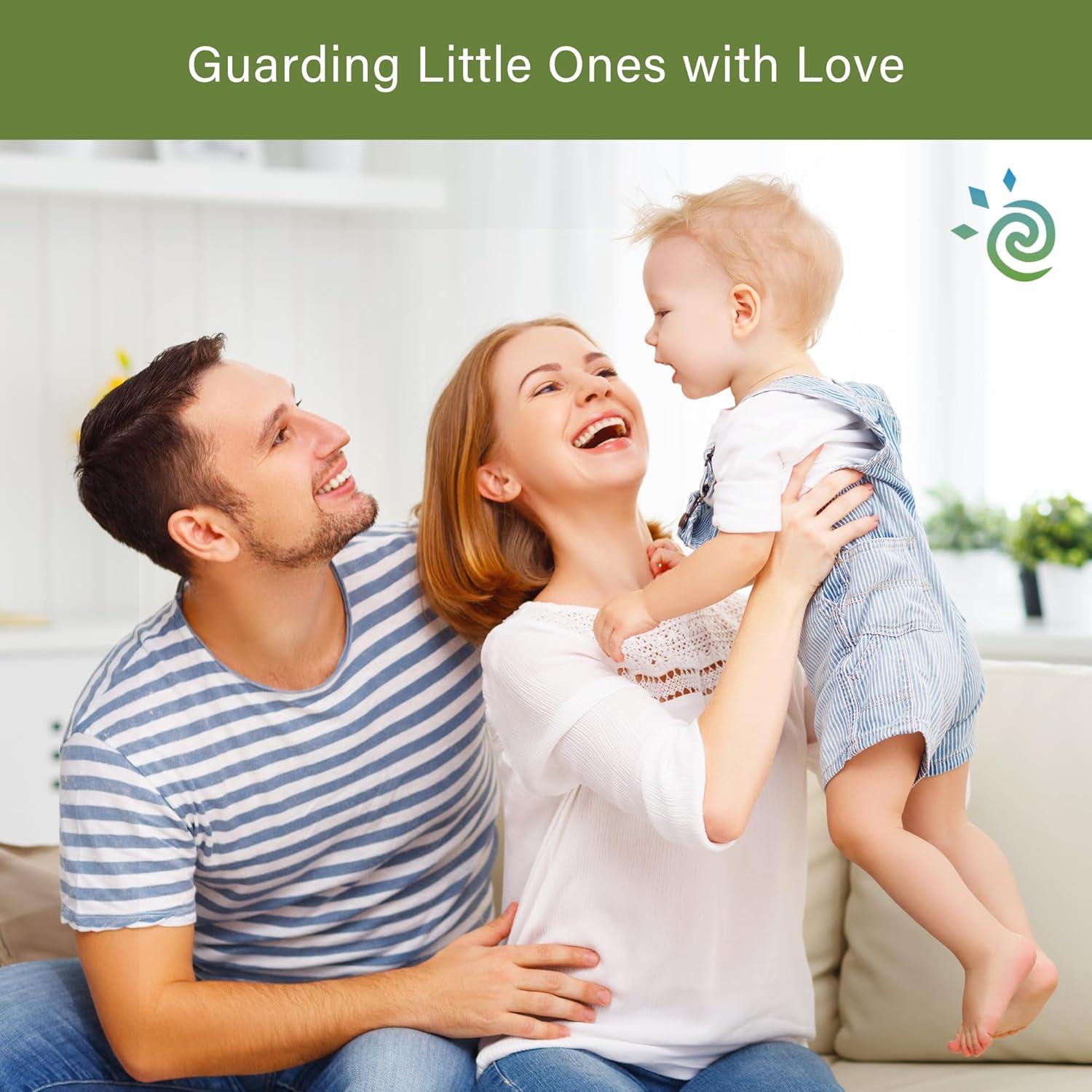 Cubiertas de Perilla de Puerta a Prueba de Niños Heart of Tafiti - 4 Piezas