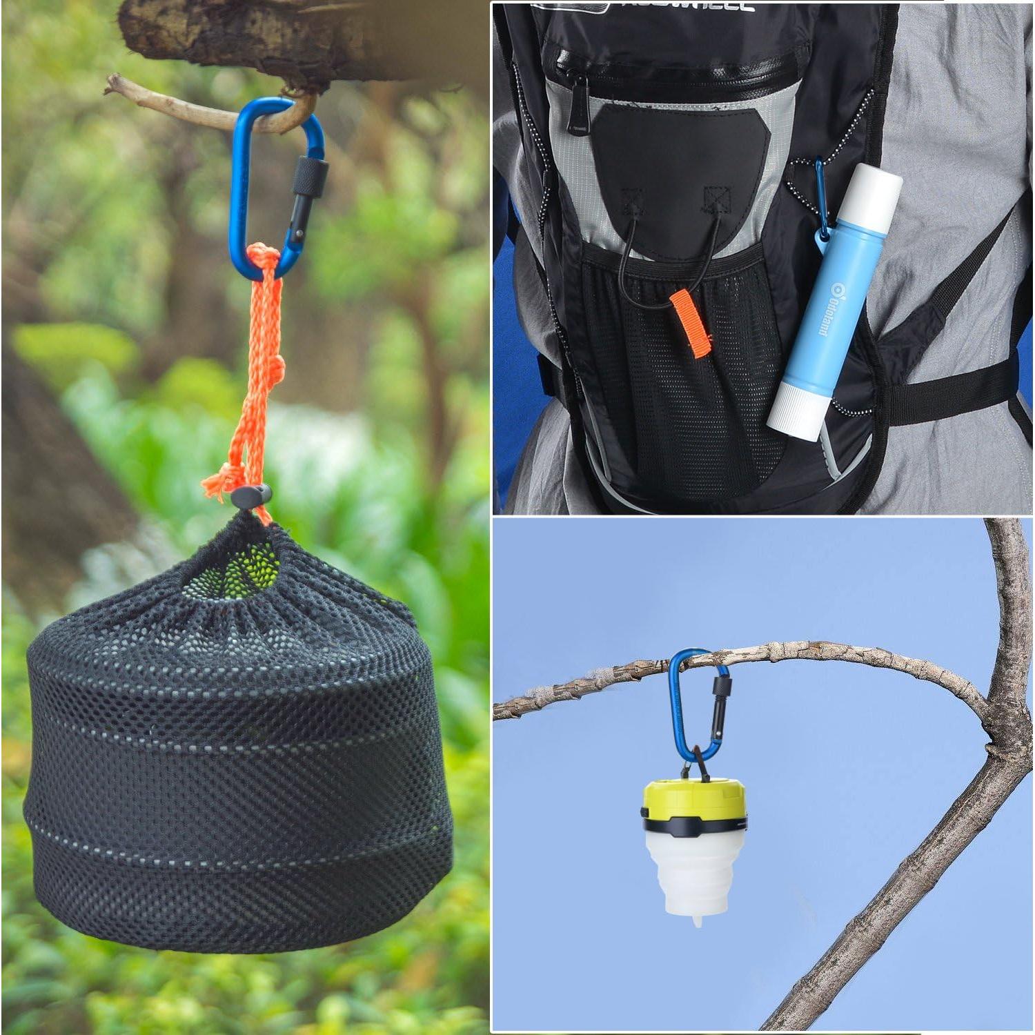 Kit de Cocina para Camping Odoland 10 Piezas Aluminio Antiadherente