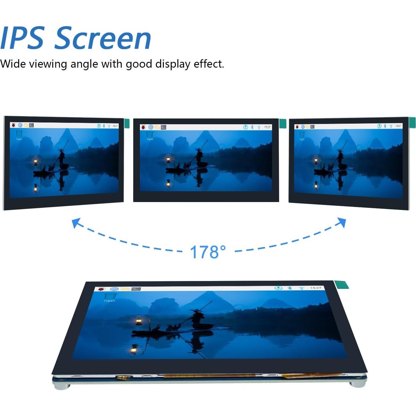 Monitor Táctil FREENOVE 4.3" IPS para Raspberry Pi 5/4/3